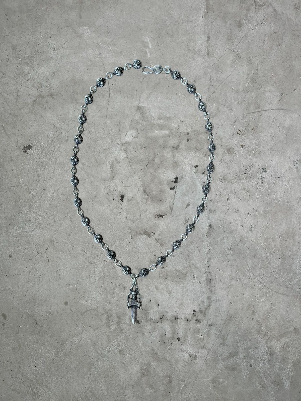 Chrome Hearts Chrome Hearts Cross Ball Dagger Necklace Size ONE SIZE - 1 Thumbnail