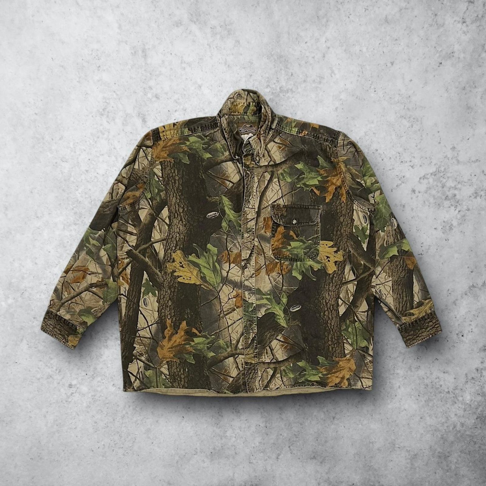 Realtree Realtree Vintage (90’s) Camo Outdoor Hunting Button-Up Shirt Size US XXL / EU 58 / 5 - 1 Thumbnail
