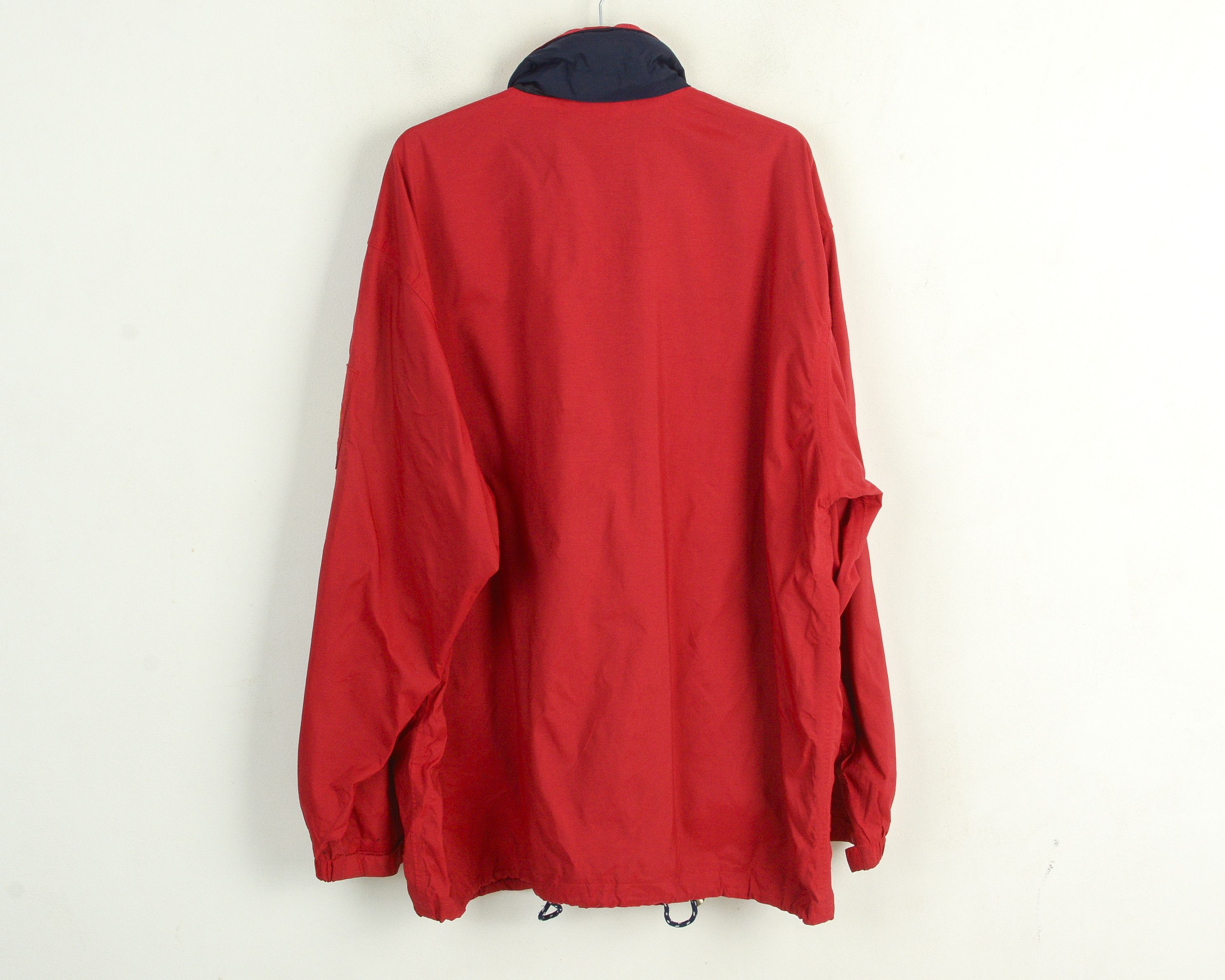 Aigle Men XL Jacket Coat Waterproof Hiking Hooded Windbreaker Red Size US XL / EU 56 / 4 - 6 Thumbnail