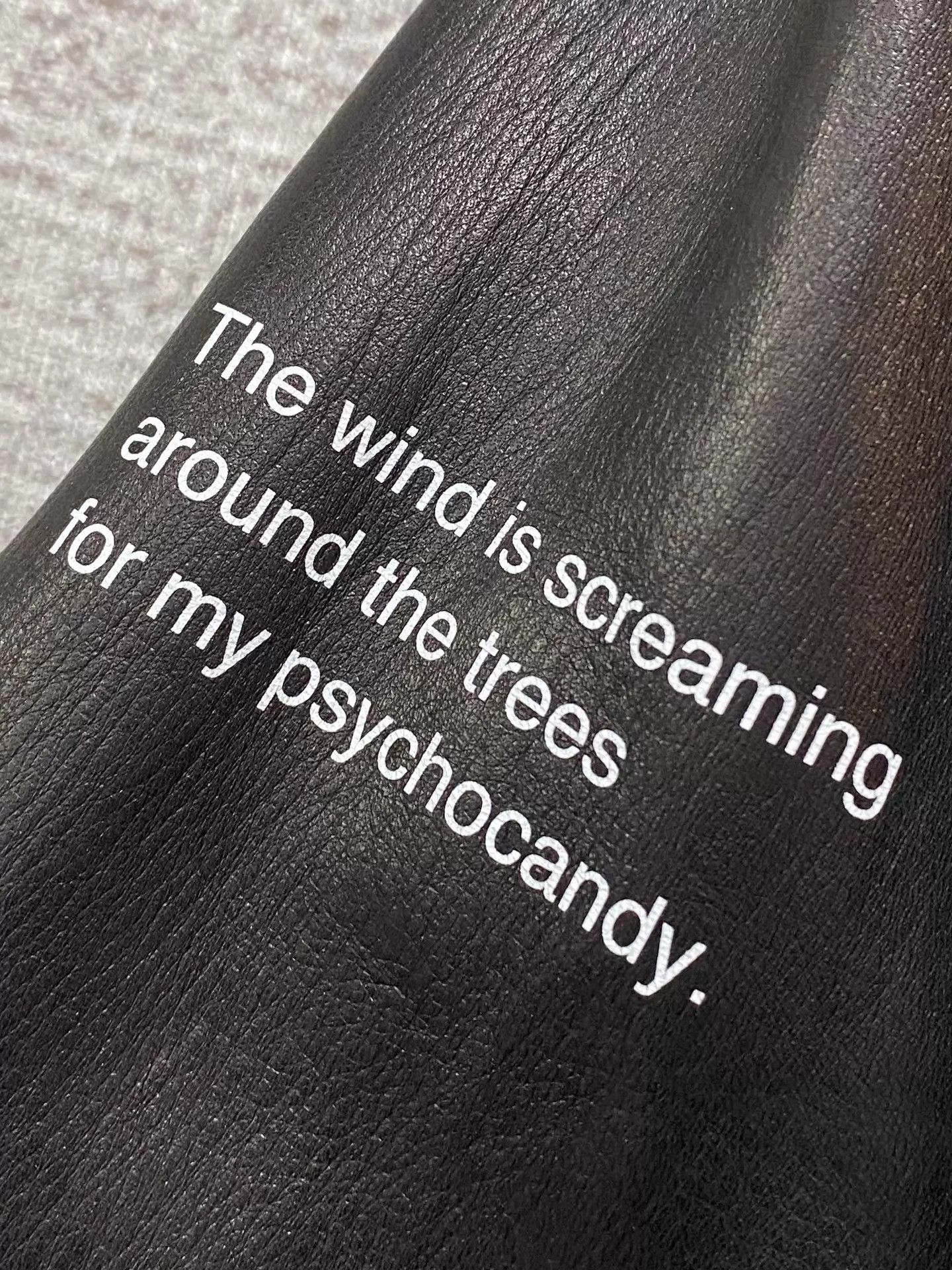 Undercover Undercover 14ss PsychoCandy Slogan Lyric Moto Jacket Size US M / EU 48-50 / 2 - 7 Thumbnail