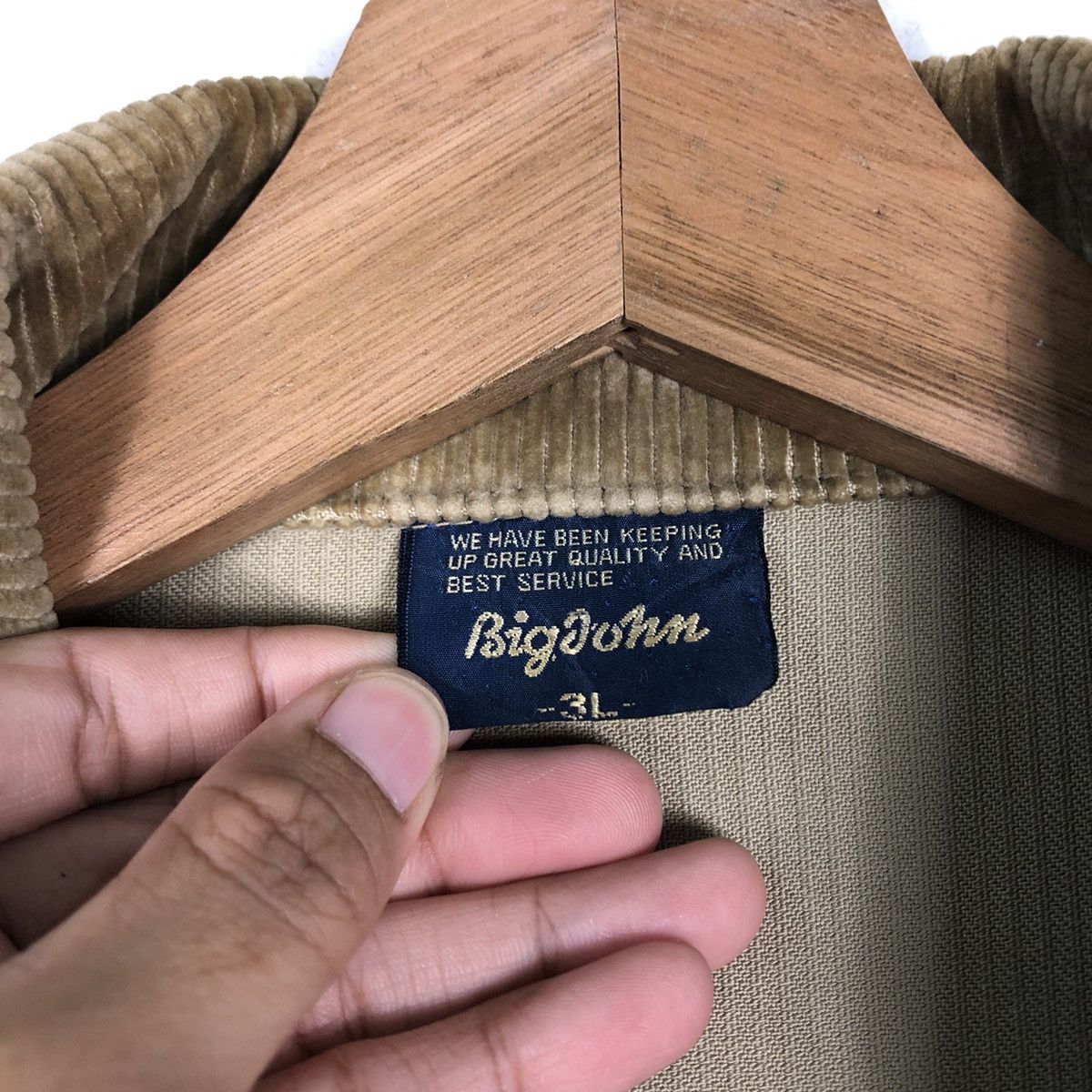 Big John 🔥Vintage Biker Jacket Corduroy Big John Big Pocket Size US L / EU 52-54 / 3 - 17 Thumbnail