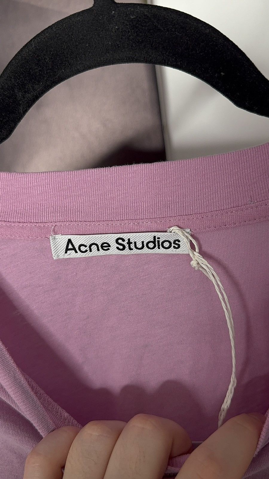 Acne Studios ✅ Acne Studios Stockholm 1996 Pink Longsleeve Size XS / US 0-2 / IT 36-38 - 4 Thumbnail