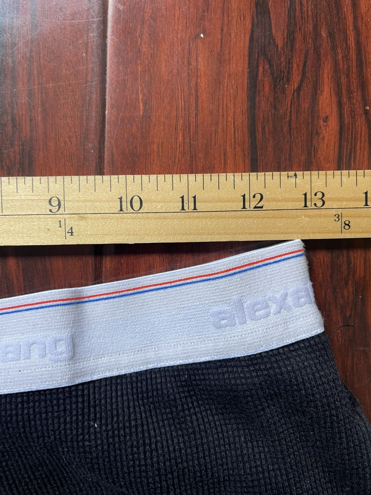 Alexander Wang Alexander Wang Black Waffle Thermal Unisex Jogger Size Small Size 26" / US 2 / IT 38 - 13 Thumbnail