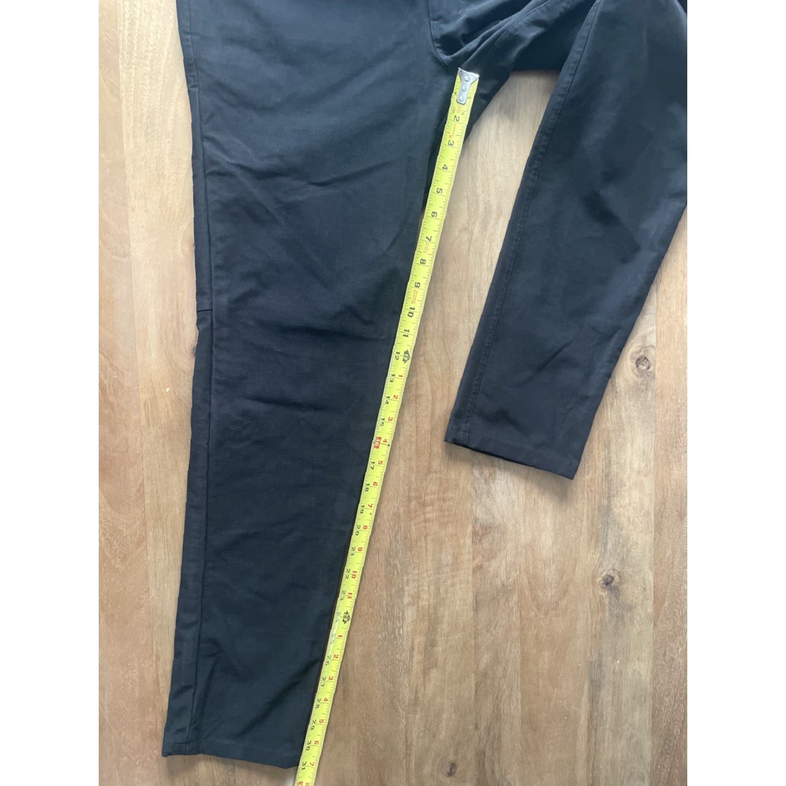 Lululemon Lululemon Slim Fit Pants Mens 32x31 Black Cotton VersaTwill Chino Trouser Shirt Pants Size US 32 / EU 48 - 5 Thumbnail