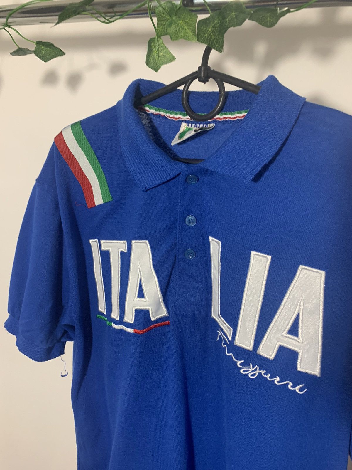 Vintage Italia Frequent Polo Shirt Size US XL / EU 56 / 4 - 4 Thumbnail