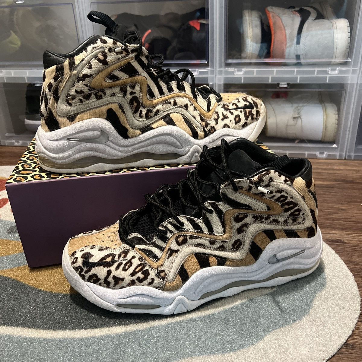 Kith × Nike Size 11.5 - OG Nike Kith x Air Pippen 1 Safari Chimera Size US 11.5 / EU 44-45 - 3 Thumbnail