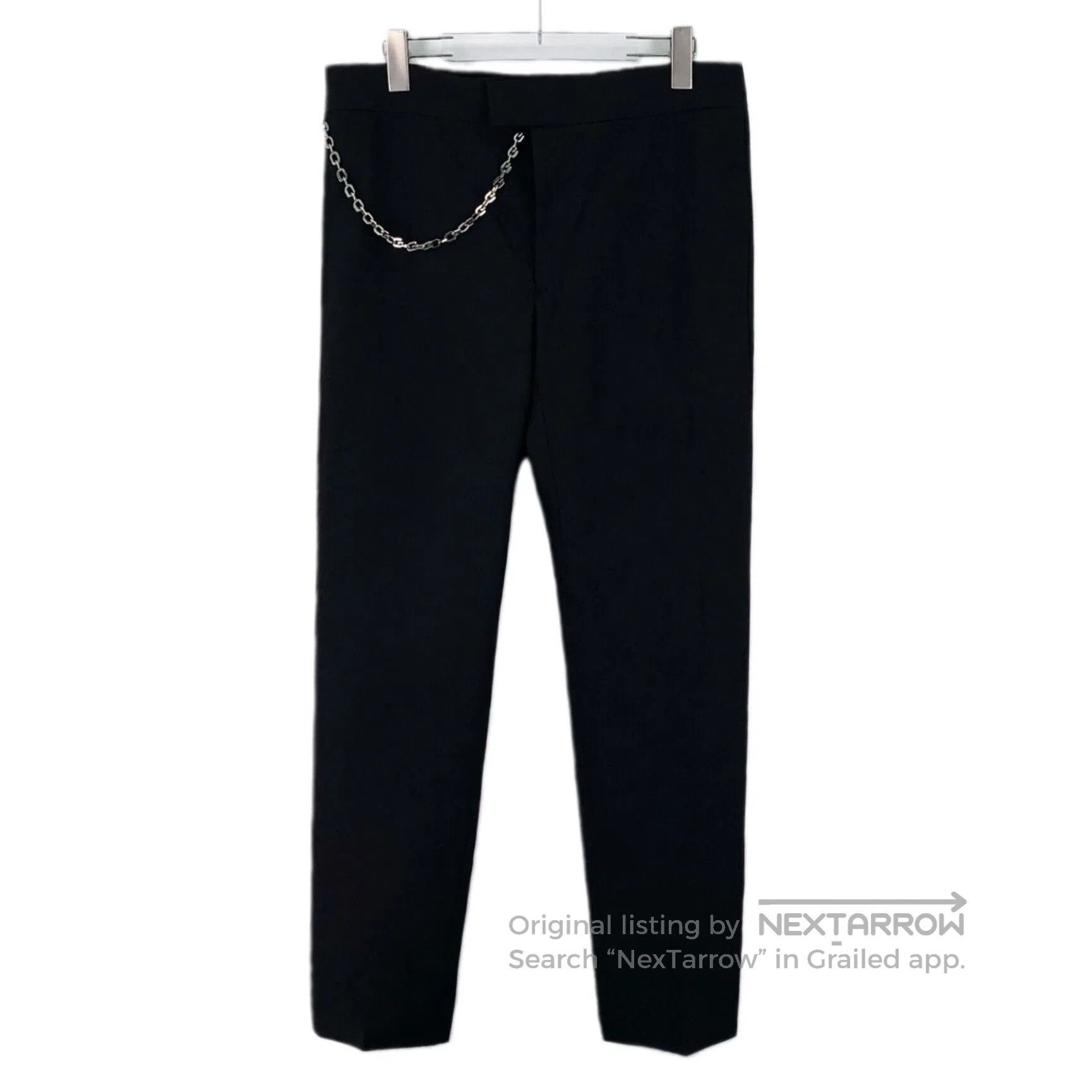 Givenchy Givenchy Wool Casual Pants Chain Decor. Size US 34 / EU 50 - 1 Thumbnail