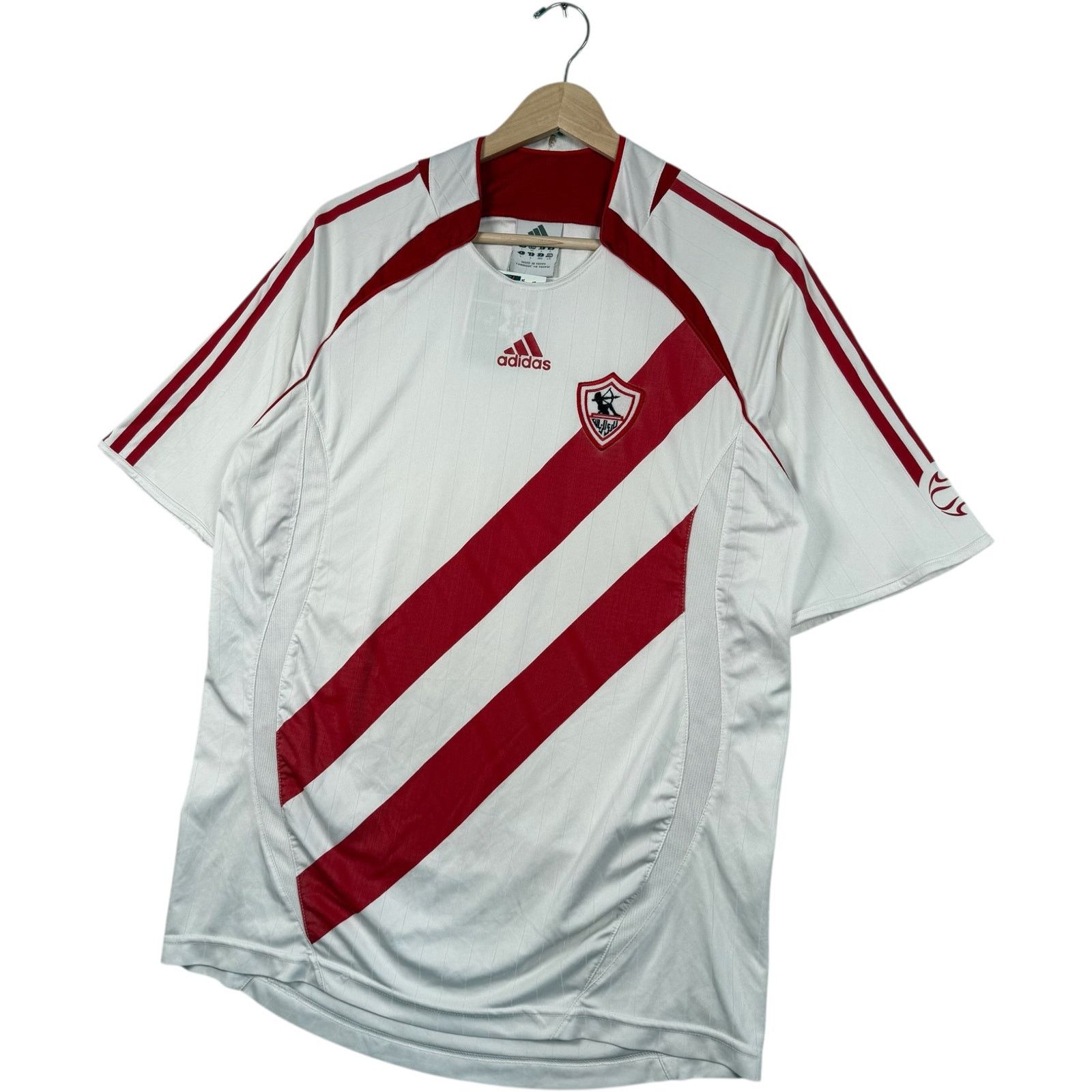 Adidas Vintage Zamalek SC Soccer Jersey L Size US L / EU 52-54 / 3 - 3 Thumbnail