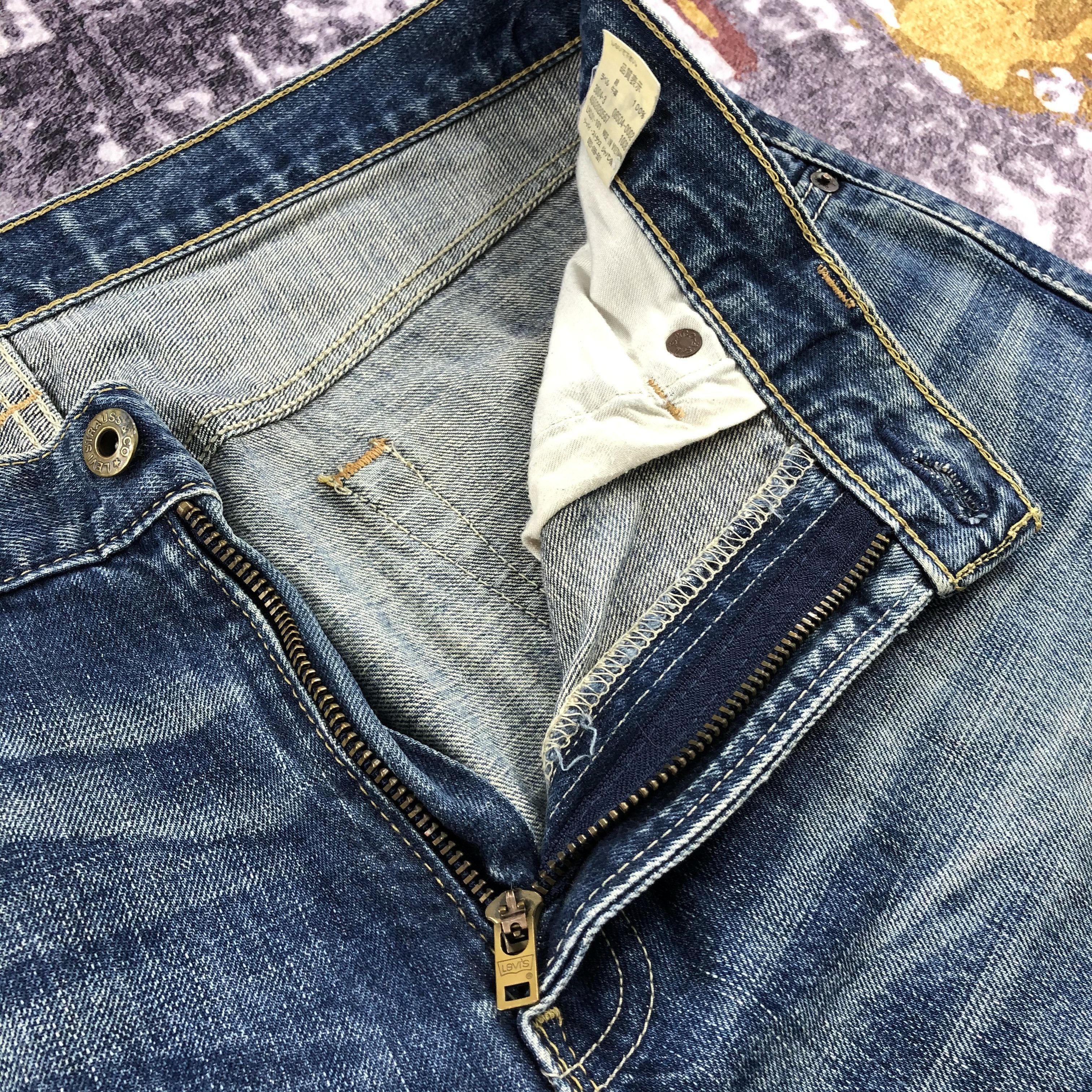 Levi's × Vintage 90s Vintage Blue Wash Levis 504 Jeans-JM2149 Size US 35 - 12 Thumbnail