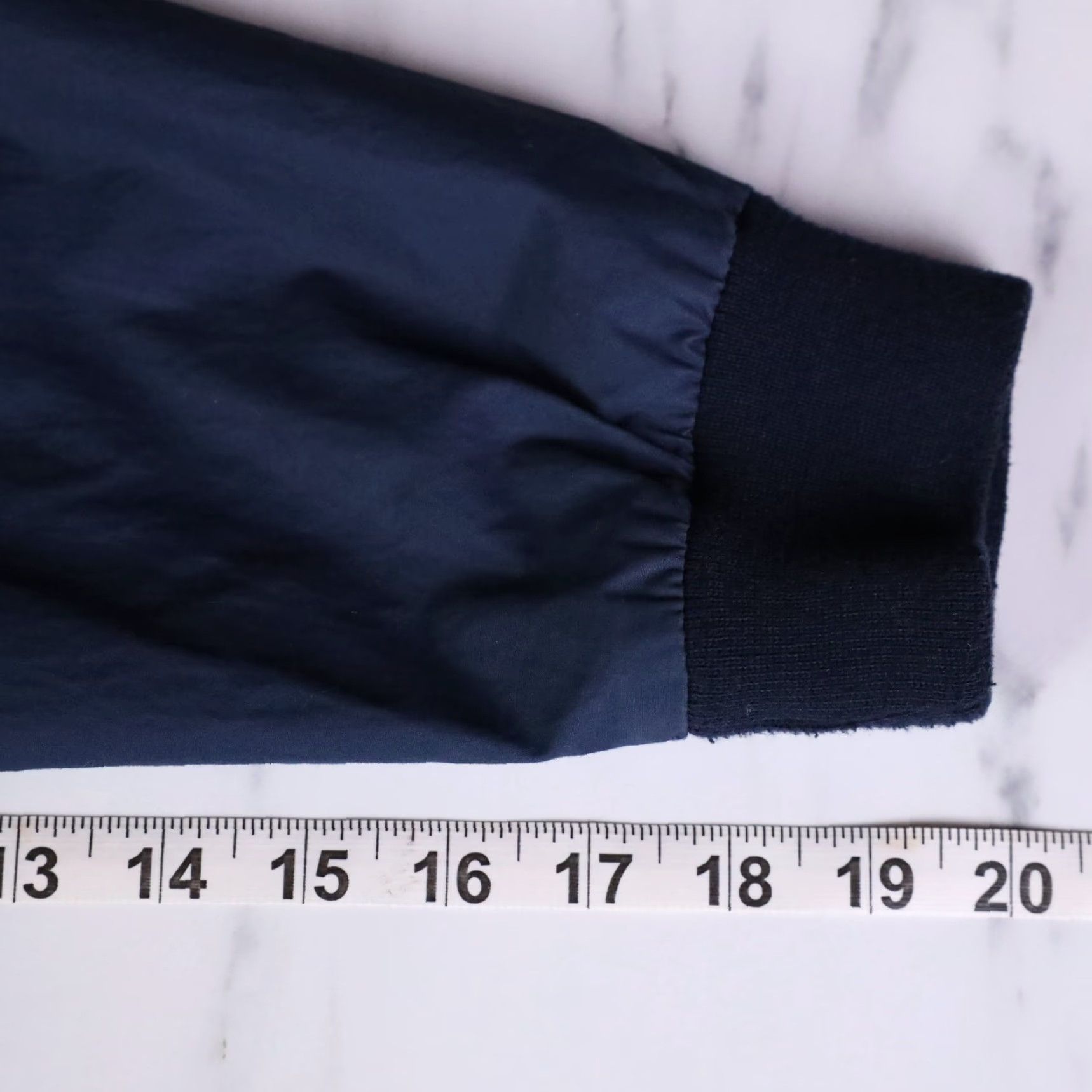 Vintage FXN Los Angeles Bomber Jacket Mens M Navy Full Zip Lightweight Casual Streetwear Size US M / EU 48-50 / 2 - 7 Thumbnail