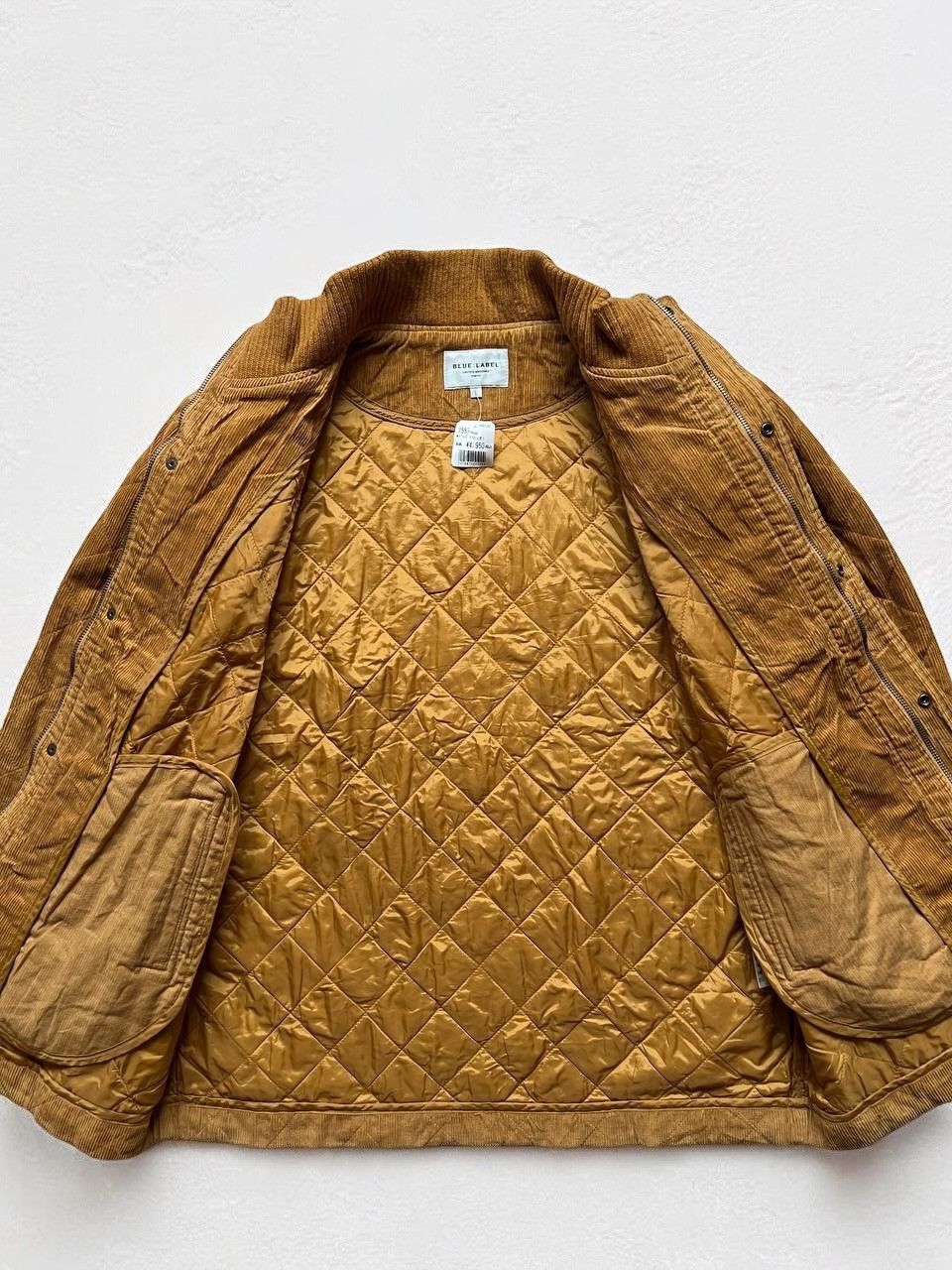 Japanese Brand BLUE BLUE LABEL CORDUROY JACKET JAPAN DESIGNER WORK BOMBER Size US M / EU 48-50 / 2 - 2 Thumbnail