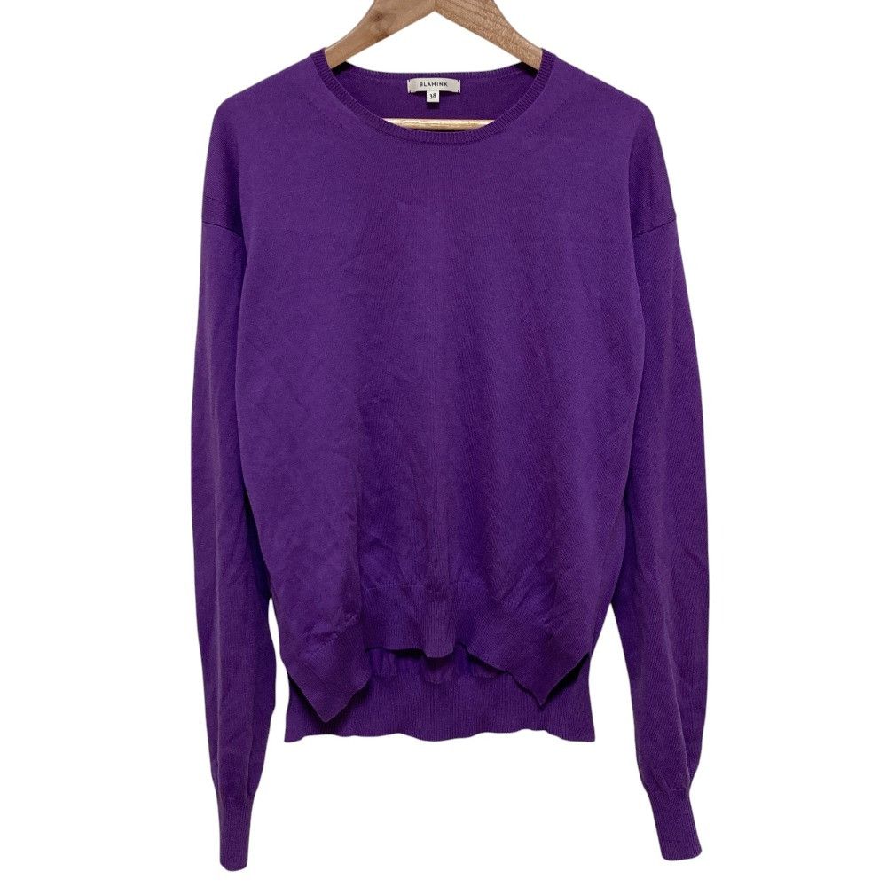 Other Other Blamink Cotton Knit Sweater Textile Tops 7913-106-0033 DUTY FREE for USA Size ONE SIZE - 1 Thumbnail