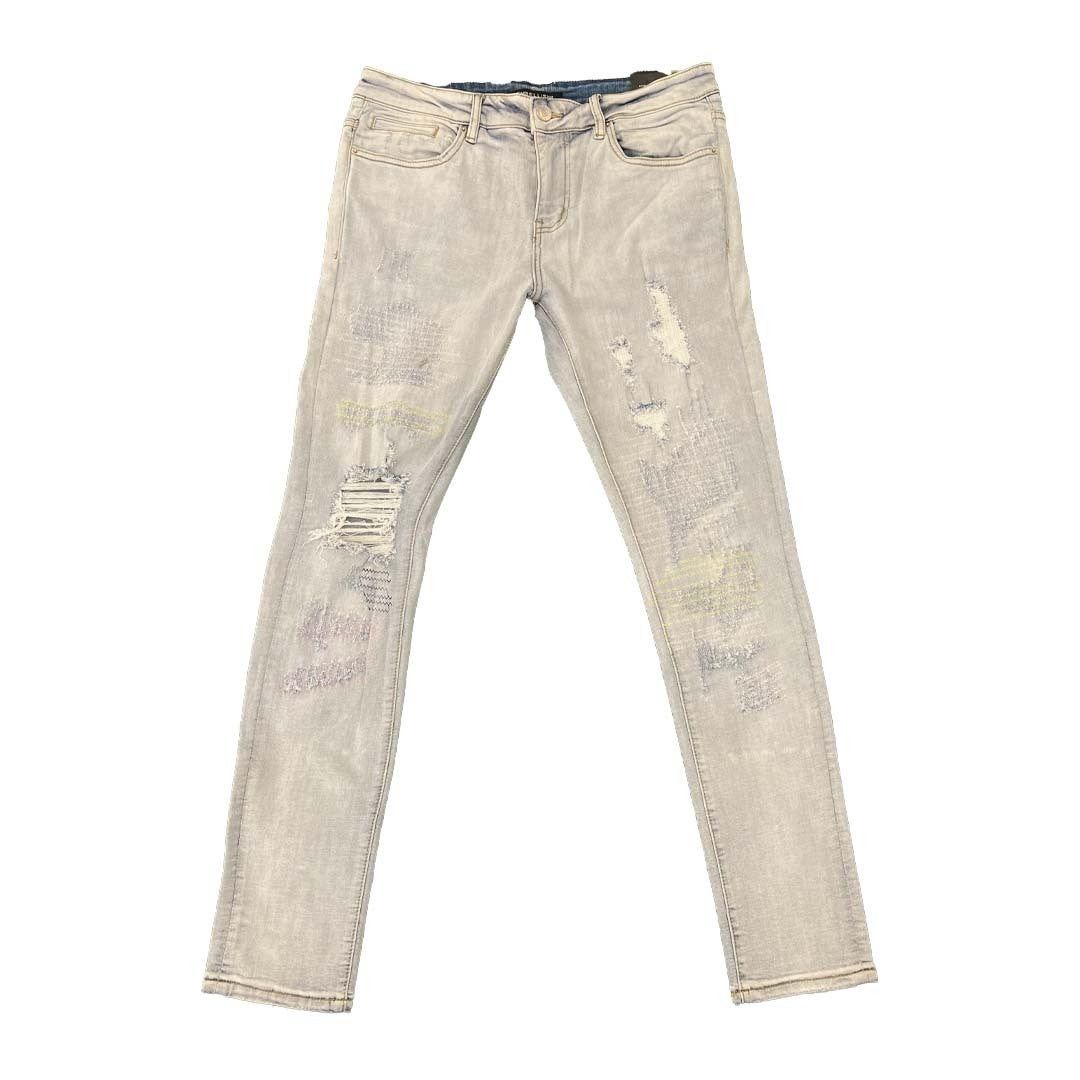 Embellish Hercules Light Denim Jeans Size US 30 / EU 46 - 1 Thumbnail