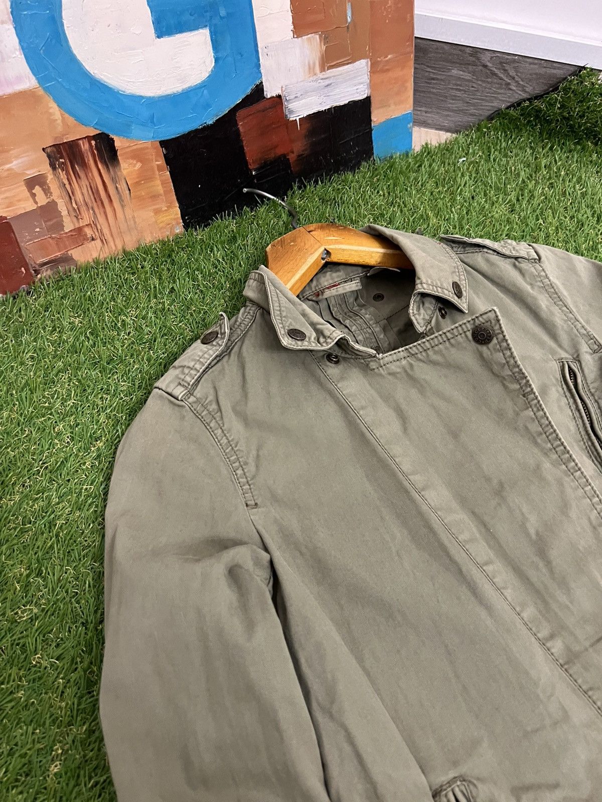 Vintage Vintage Avant Garde Opium y2k Bomber Jacket Size M / US 6-8 / IT 42-44 - 2 Thumbnail