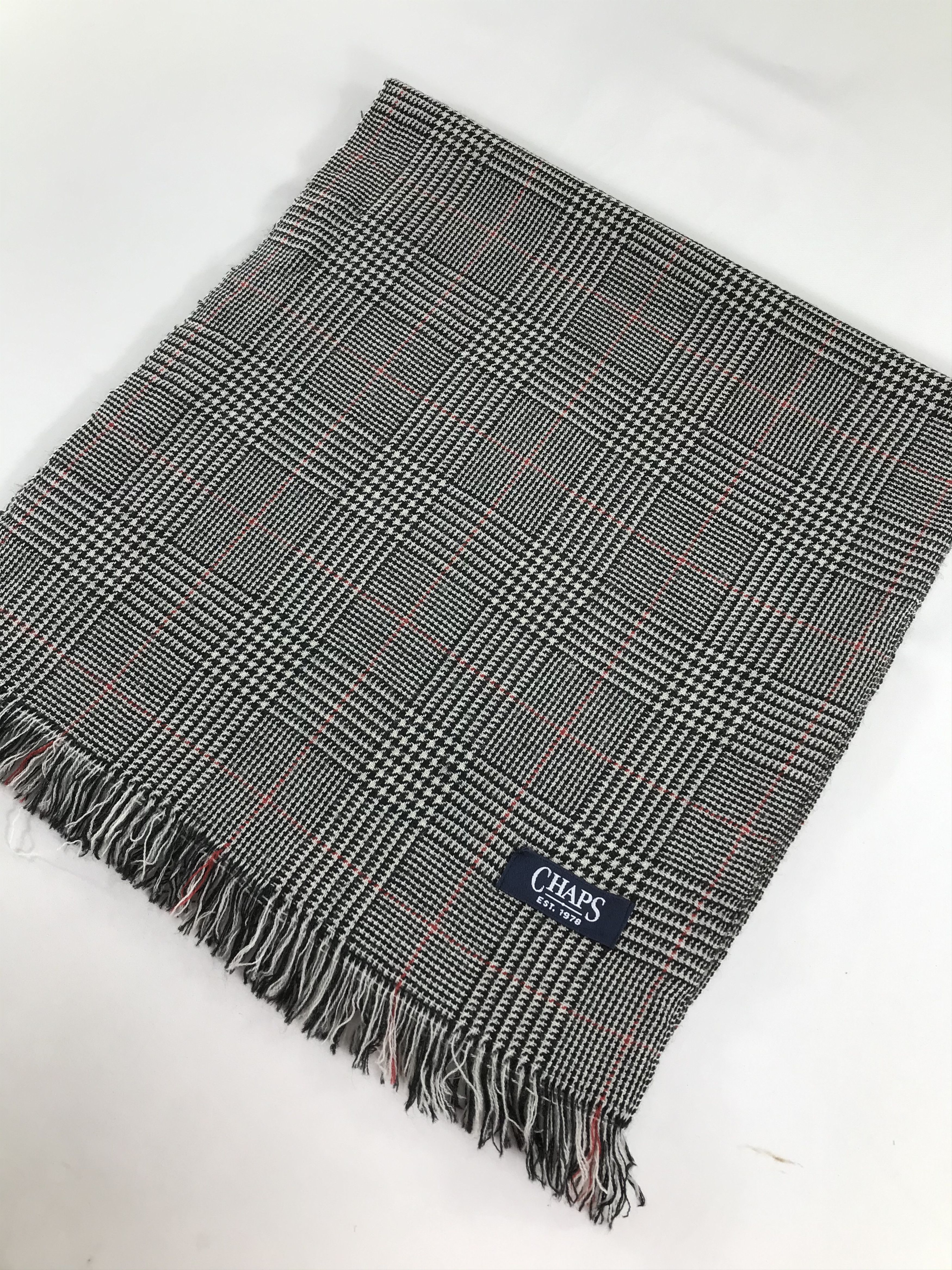 Chaps Ralph Lauren Chaps Wool Scarf Muffler V473 Size ONE SIZE - 3 Thumbnail