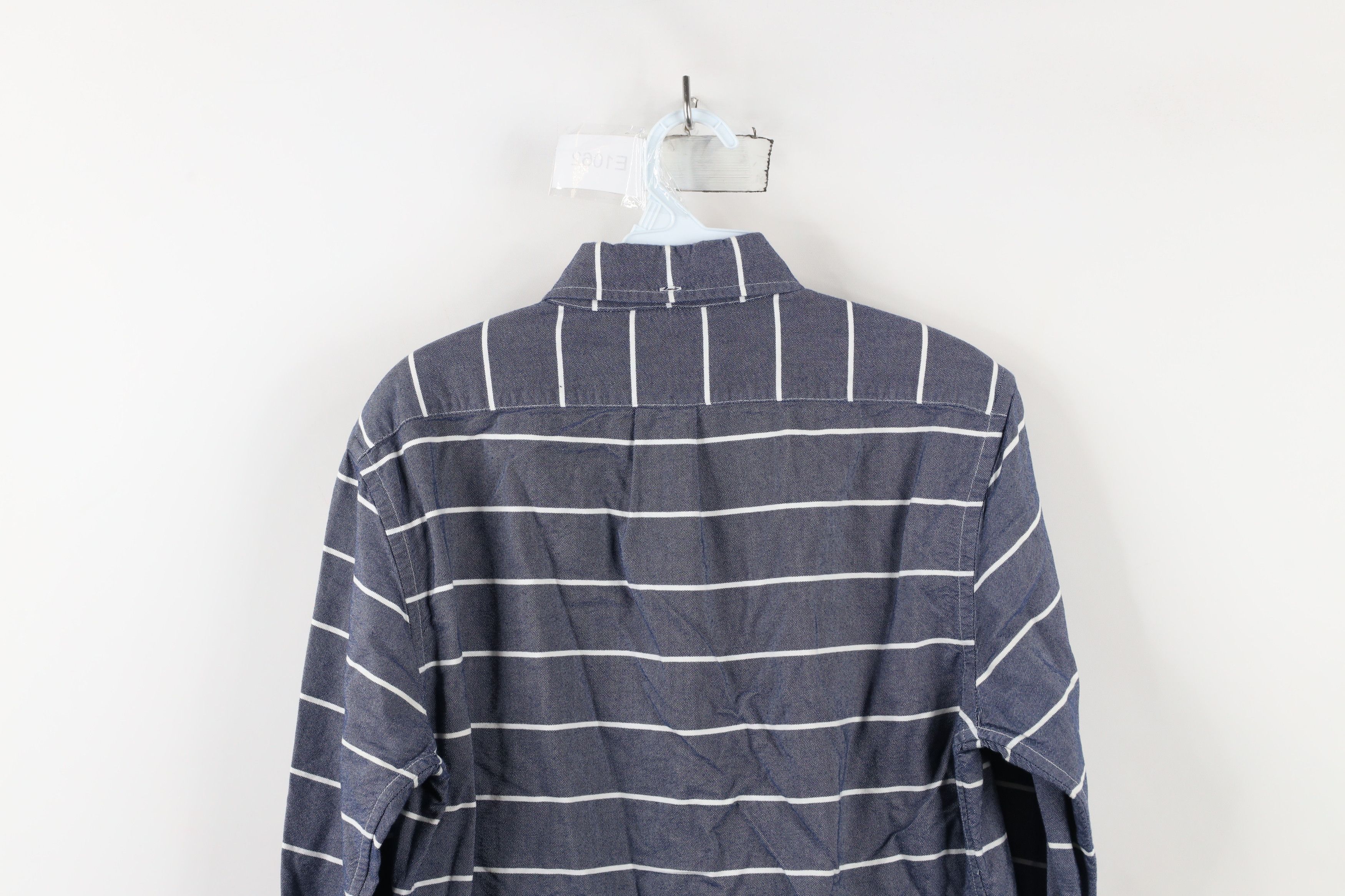 Bonobos × Vintage Bonobos Fit Striped Washed Oxford Collared Button Down Shirt Size US S / EU 44-46 / 1 - 10 Thumbnail