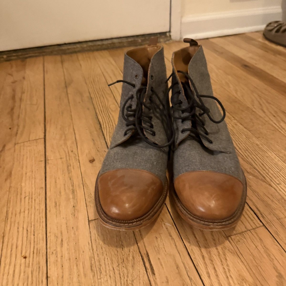 TAFT Taft jack boot in gray/brown Size US 12 / EU 45 - 1 Thumbnail