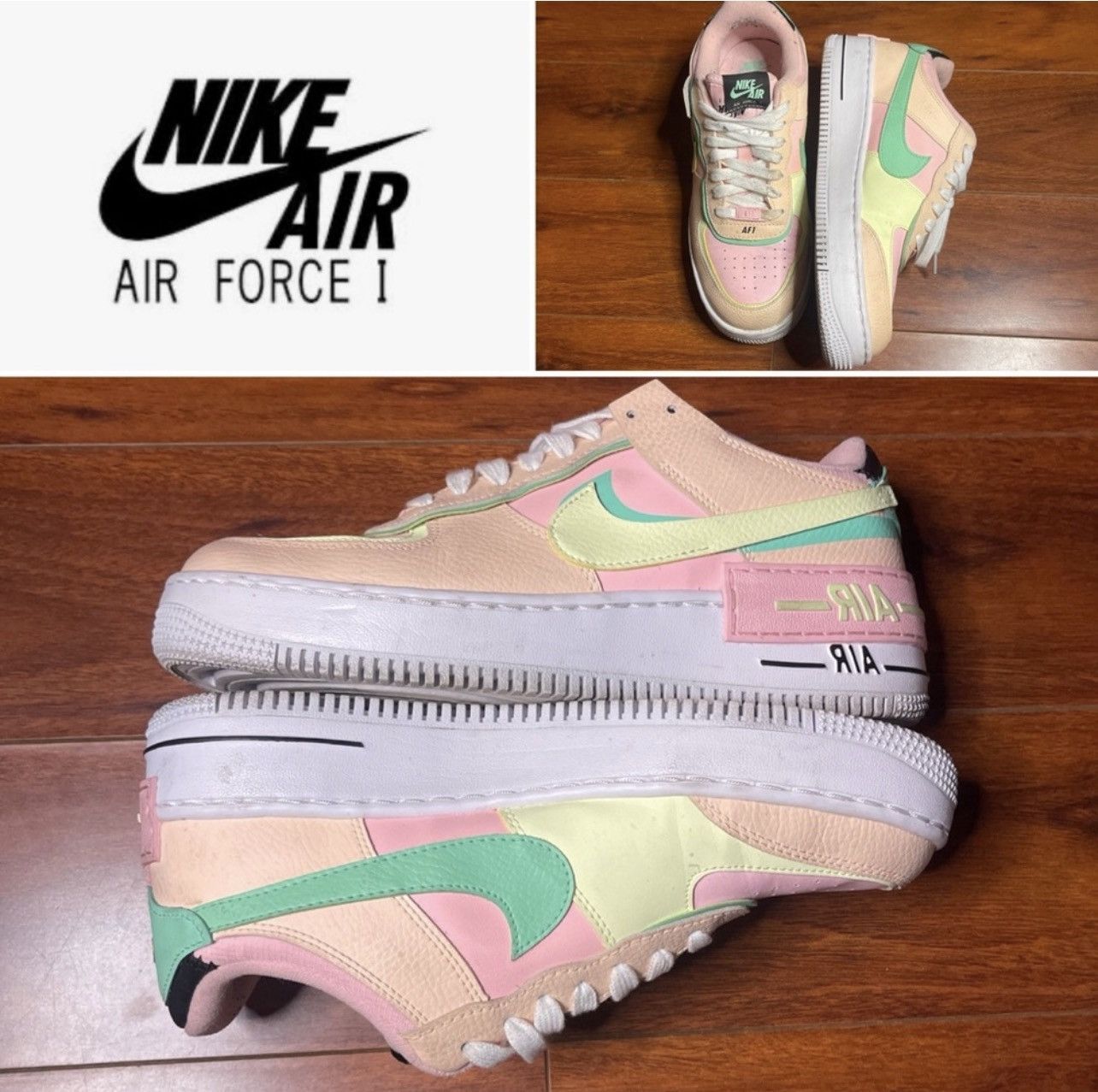 Nike Nike Air Force 1 Shadow Arctic Punch Women’s 9.5 Size US 9.5 / IT 39.5 - 1 Thumbnail