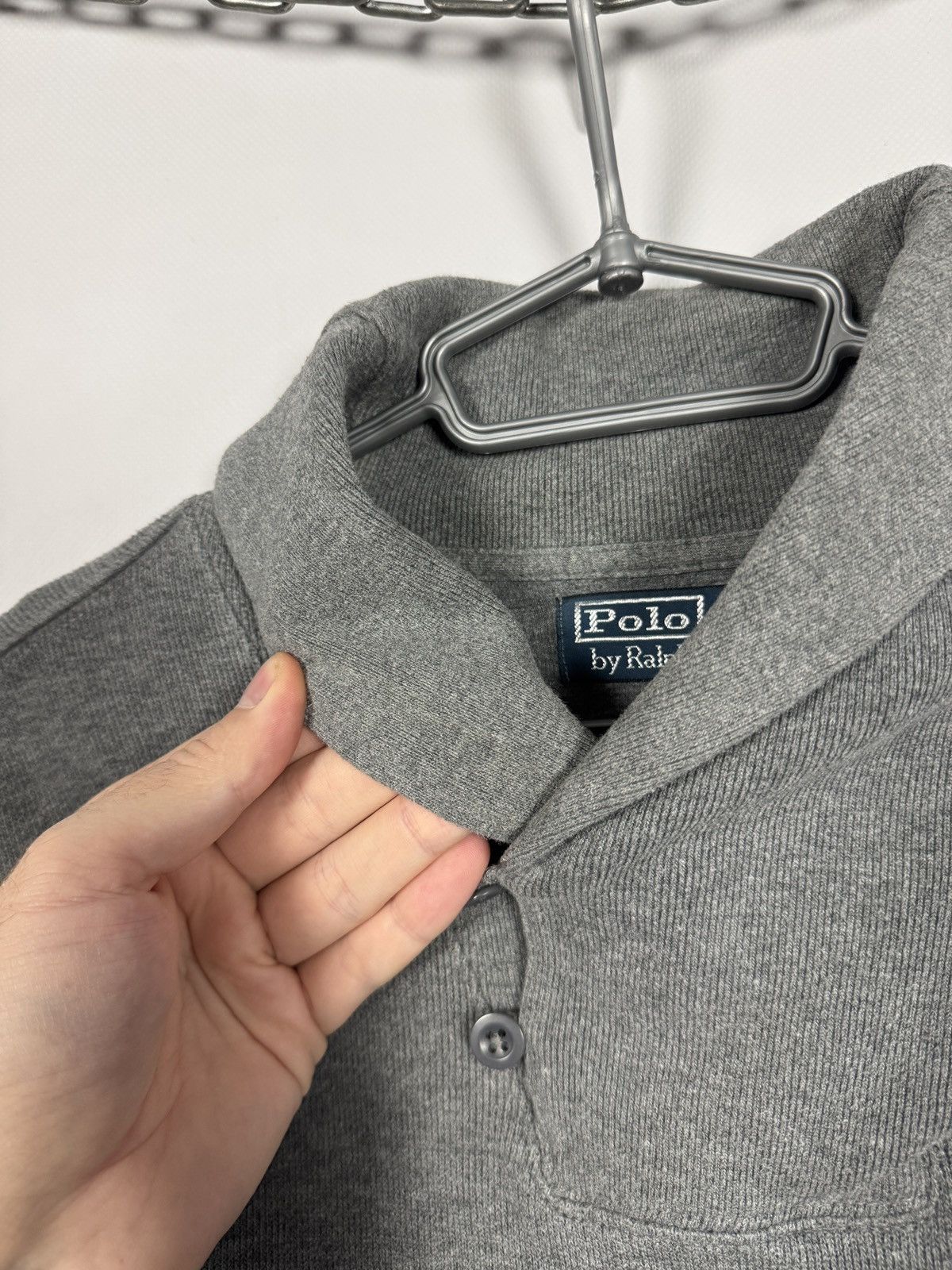 Polo Ralph Lauren Vintage Polo Ralph Lauren Shawl Collar Sweater Pullover Sz L Size US L / EU 52-54 / 3 - 17 Thumbnail