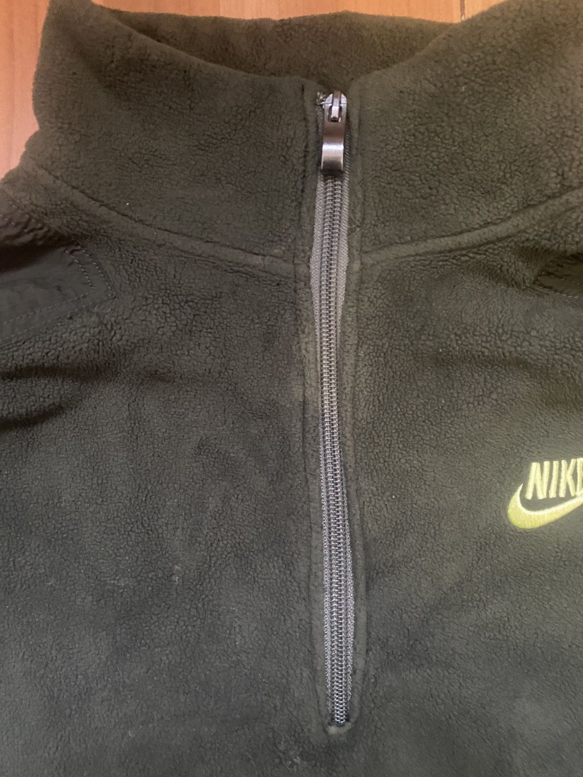 Nike Nike Sportswear Fleece Jacket Olive Size US M / EU 48-50 / 2 - 4 Thumbnail