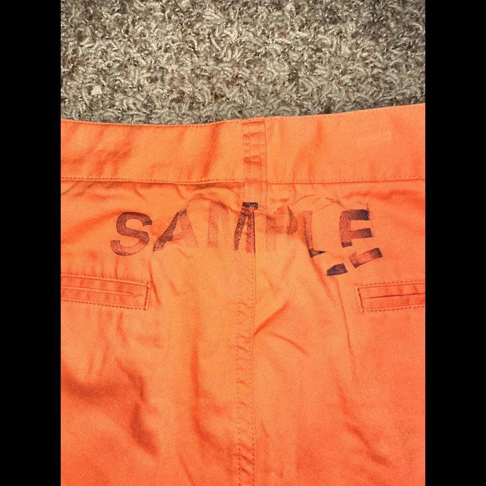 Nike Nike Modern Fit Washed Golf Orange Shorts Sample Size US 32 / EU 48 - 7 Thumbnail