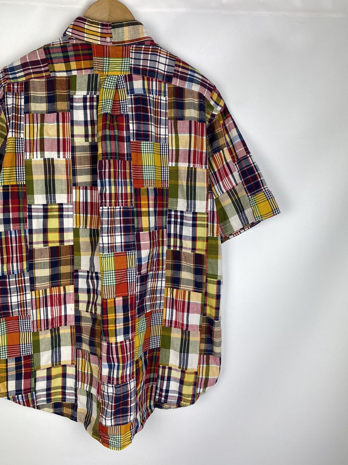 Polo Ralph Lauren Polo by Ralph Lauren VTG patchwork S/S button up shirt Size US L / EU 52-54 / 3 - 18 Thumbnail