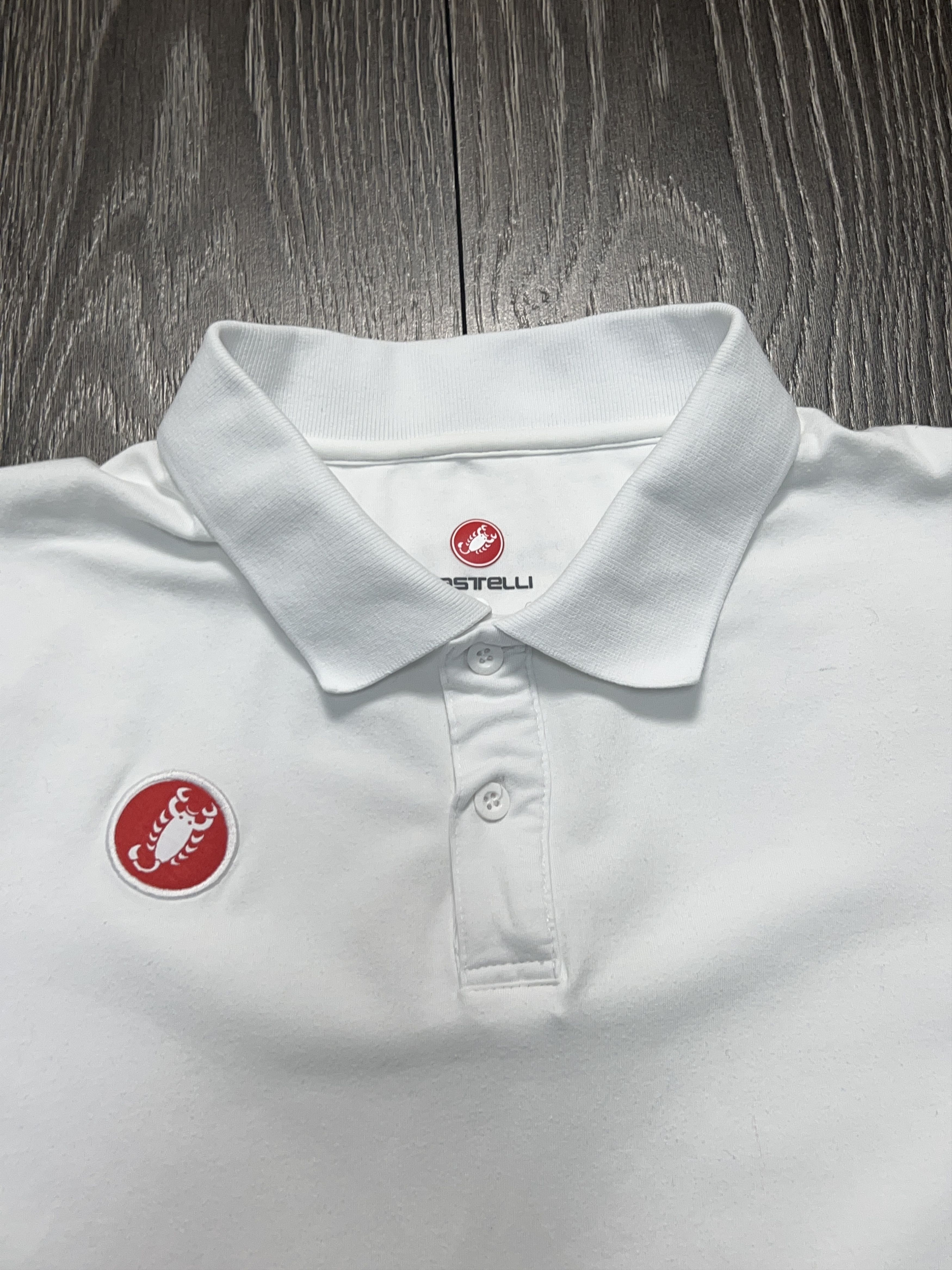 Other Mens Castelli Classic Cotton Polo T Shirt Tee Cycling Brand Size US M / EU 48-50 / 2 - 2 Thumbnail