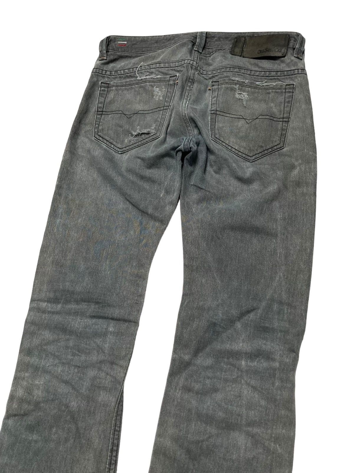 Diesel × Japanese Brand Vintage y2k Diesel Jeans Distressed Denim Faded Washed Size US 28 / EU 44 - 5 Thumbnail