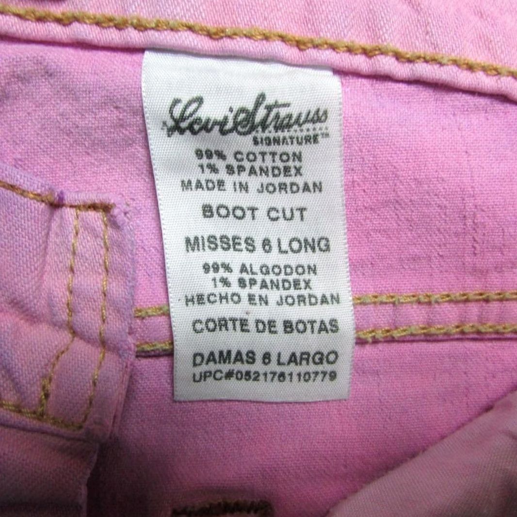 Vintage WOMENS UP-CYCLED REGULAR FIT BOOTCUT LEG STRETCH JEANS W28 / L34 Size 32" / US 10 / IT 46 - 5 Thumbnail