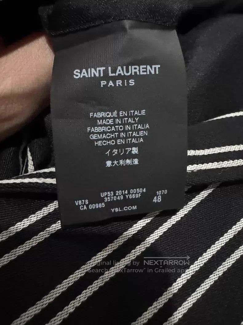 Saint Laurent Paris Saint Laurent Paris Gold Button Striped Men's Suit i Size US M / EU 48-50 / 2 - 4 Thumbnail