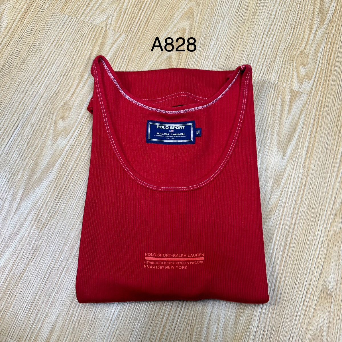 Polo Ralph Lauren Polo Sport Singlet Sleeveless Tank Tops A828 Size US L / EU 52-54 / 3 - 9 Thumbnail