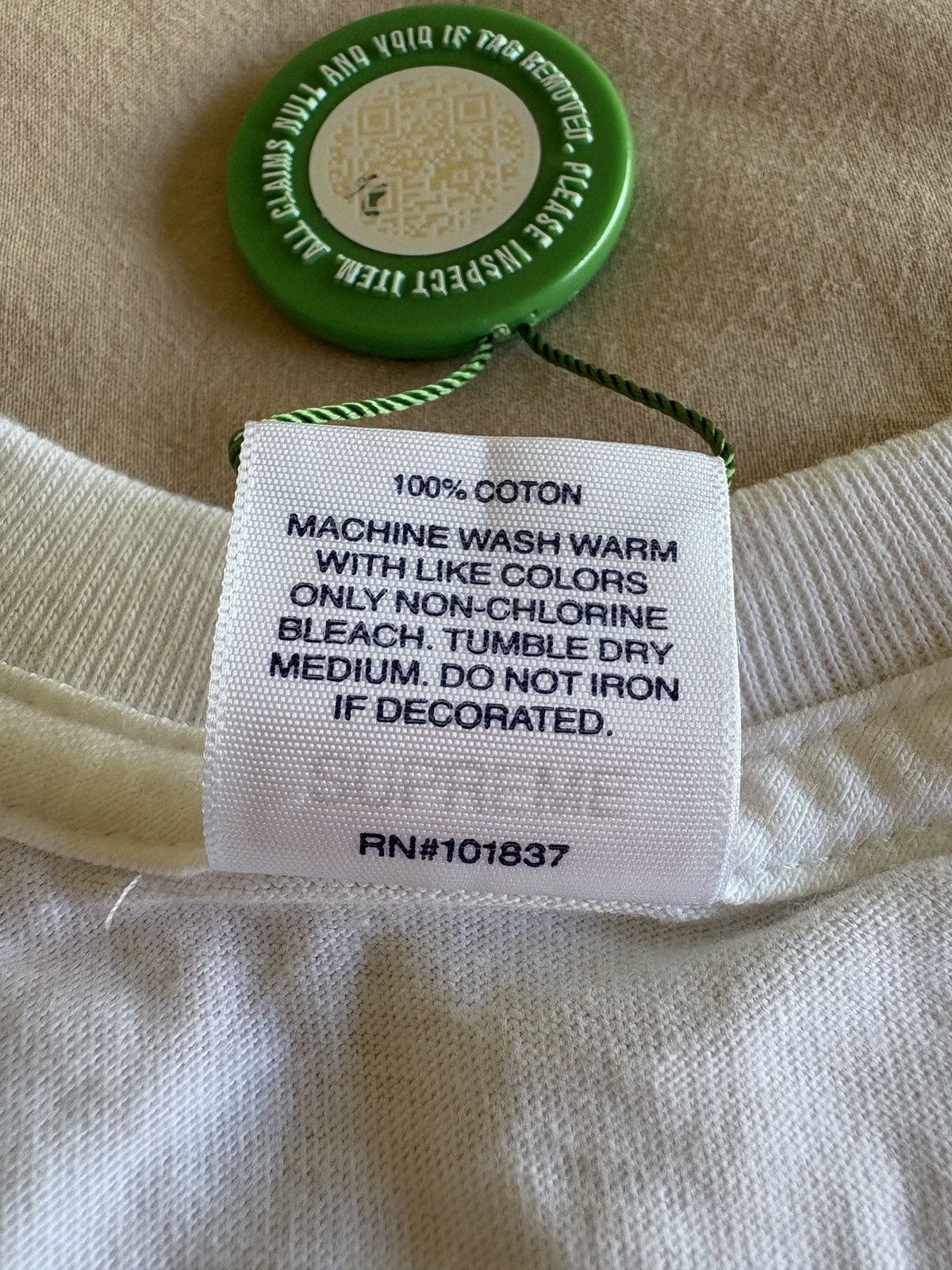 Supreme Supreme TV Tee White Size US XL / EU 56 / 4 - 4 Thumbnail