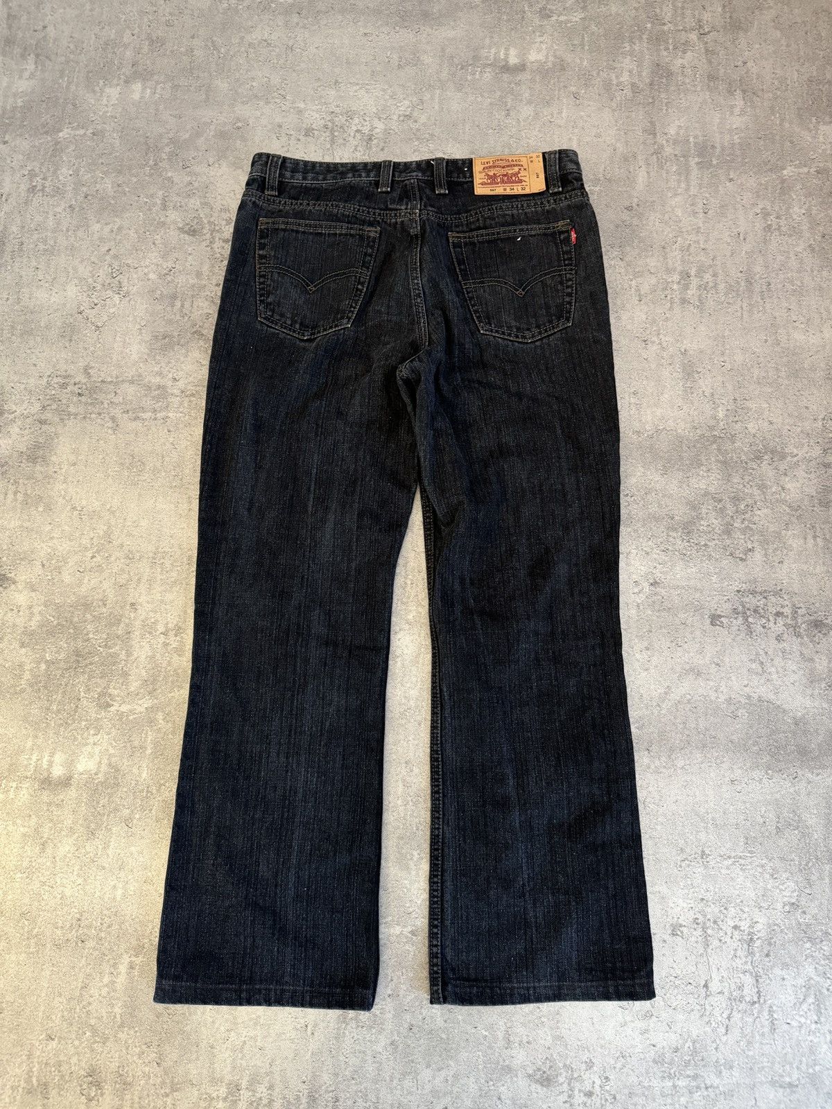 Levi's × Vintage Levi’s 507 Vintage Baggy Jeans Denim black 90s rap skate y2k Size US 34 / EU 50 - 1 Thumbnail