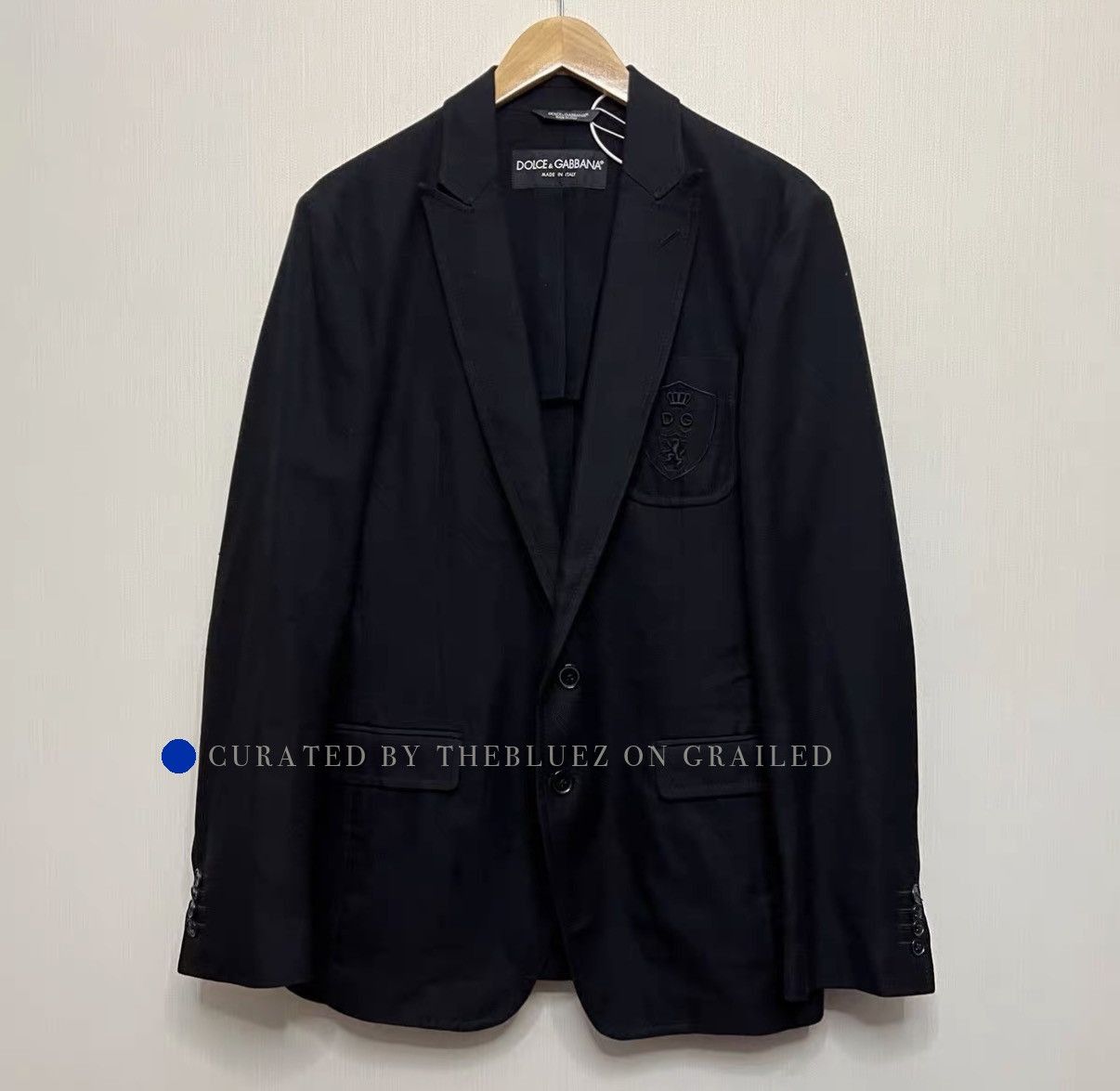 Dolce & Gabbana Stylish Black Casual Blazer Size US S / EU 44-46 / 1 - 1 Thumbnail