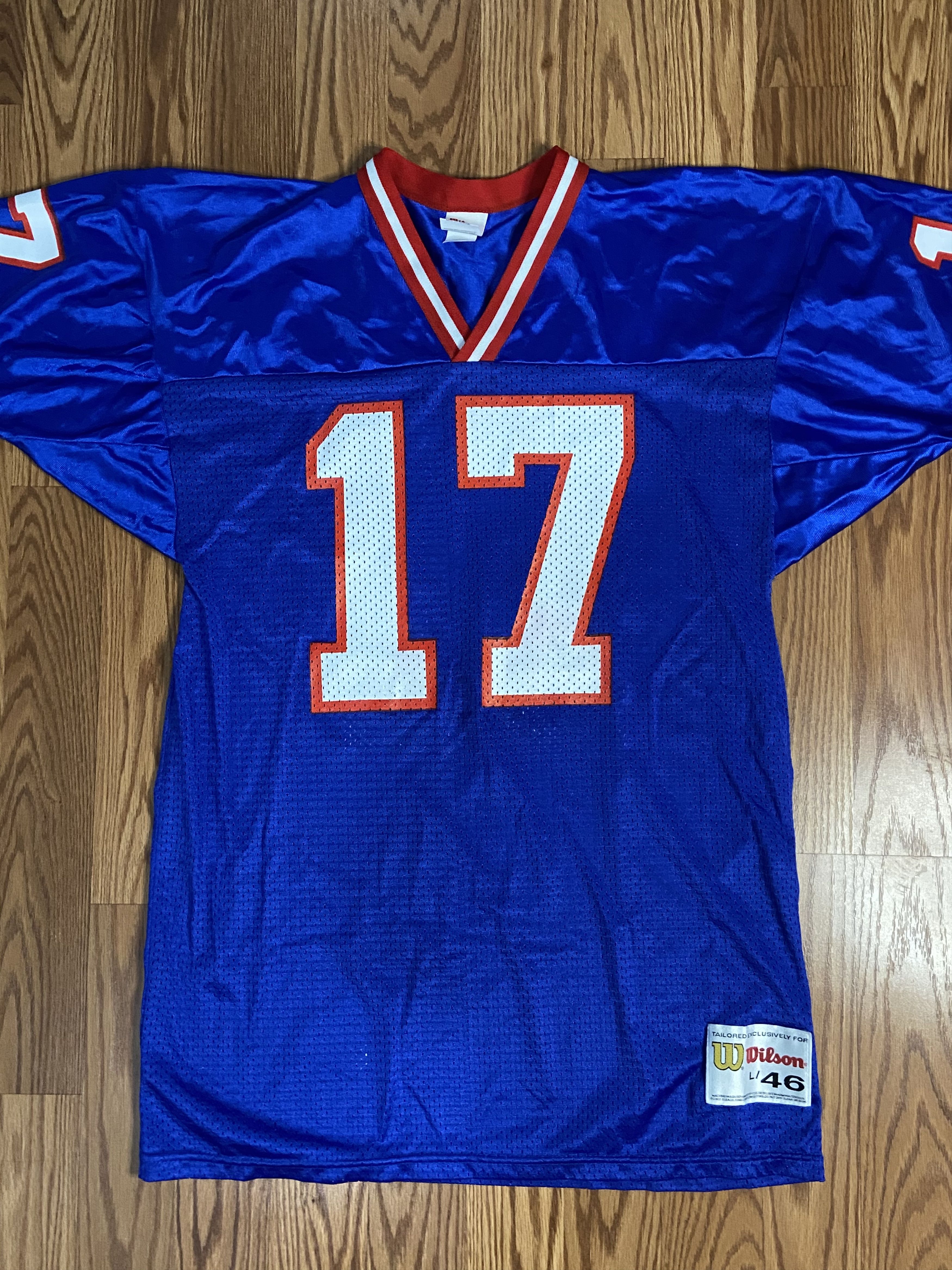 Wilson Authentic New York Giants Dave Brown Wilson NFL Jersey Size US L / EU 52-54 / 3 - 2 Thumbnail