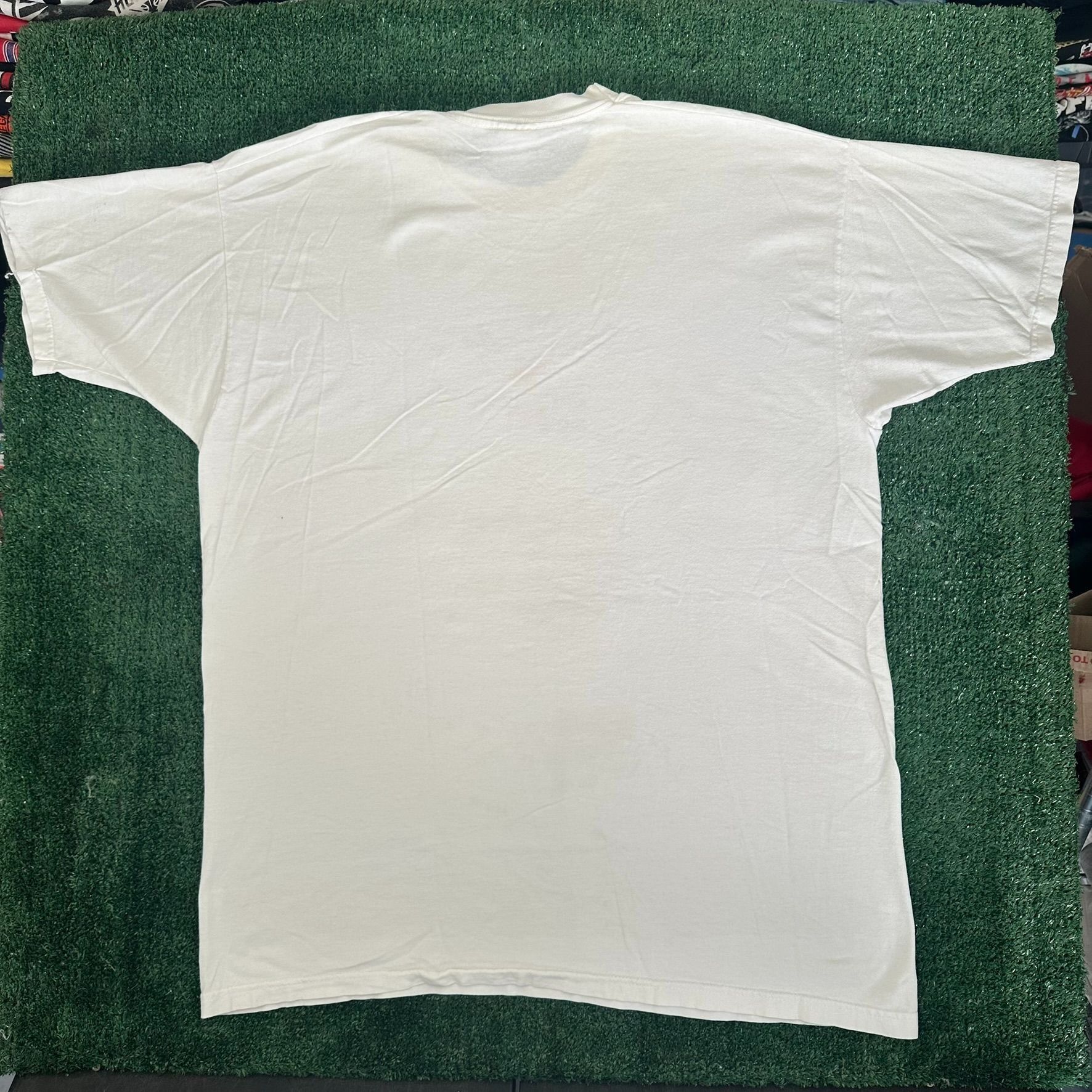 Tommy Hilfiger Vintage 90s Tommy Hilfiger T-Shirt White Logo Size US XL / EU 56 / 4 - 4 Thumbnail