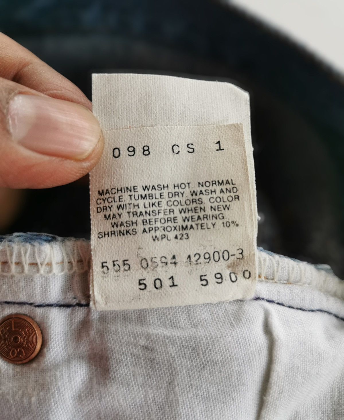 Levi's Levis 501 USA Vintage Size US 31 - 4 Thumbnail