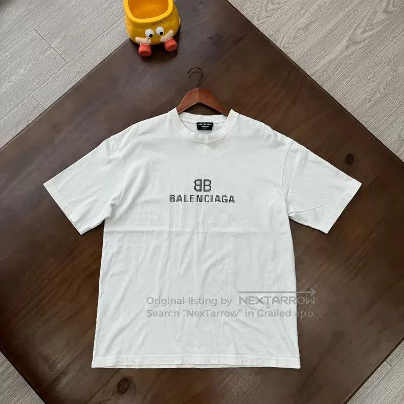 Balenciaga Balenciaga Mosaic Short Sleeve White Size US XS / EU 42 / 0 - 1 Thumbnail