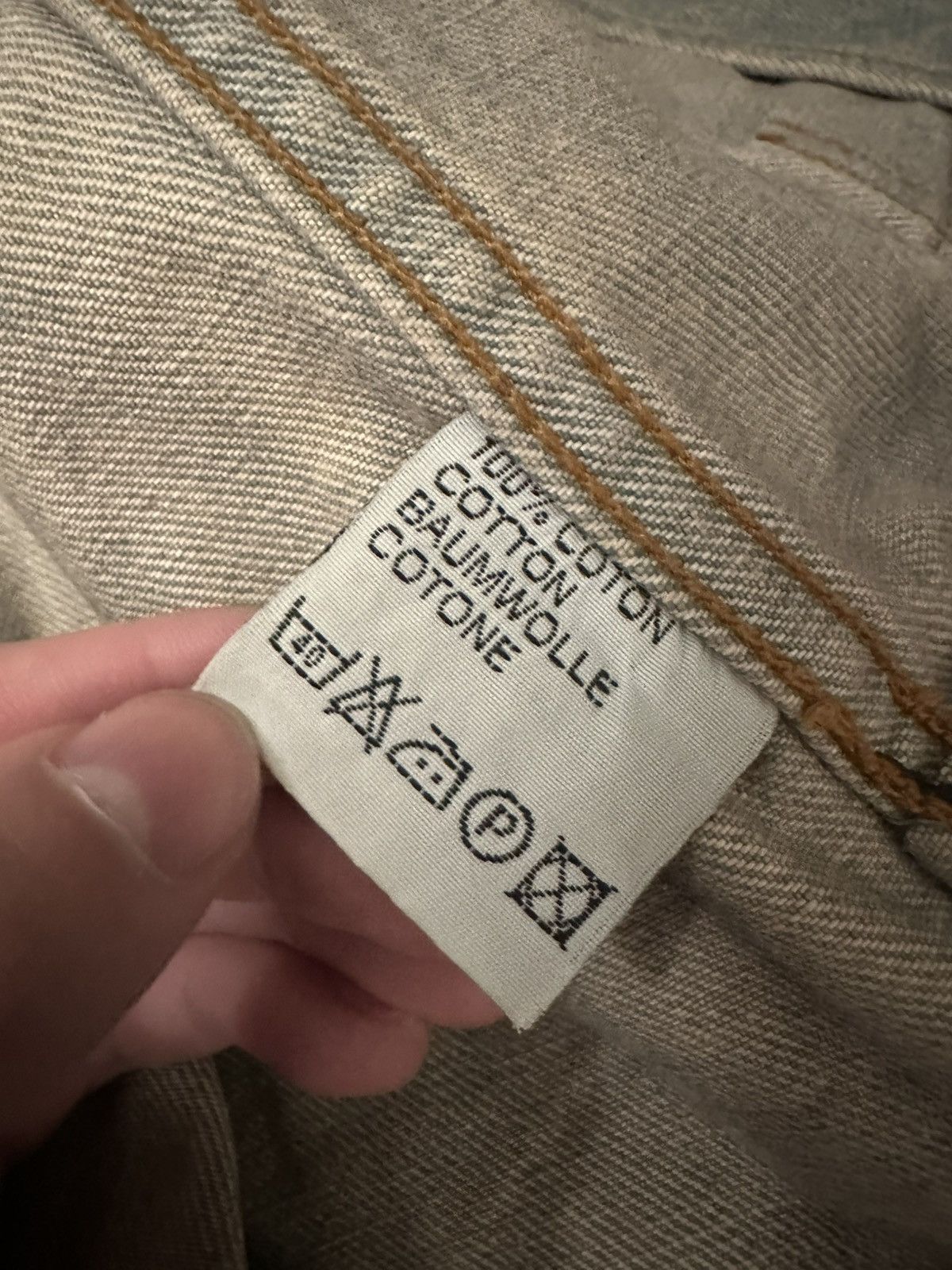 SS04 Dior Bleu Claire Waxed Denim Jacket