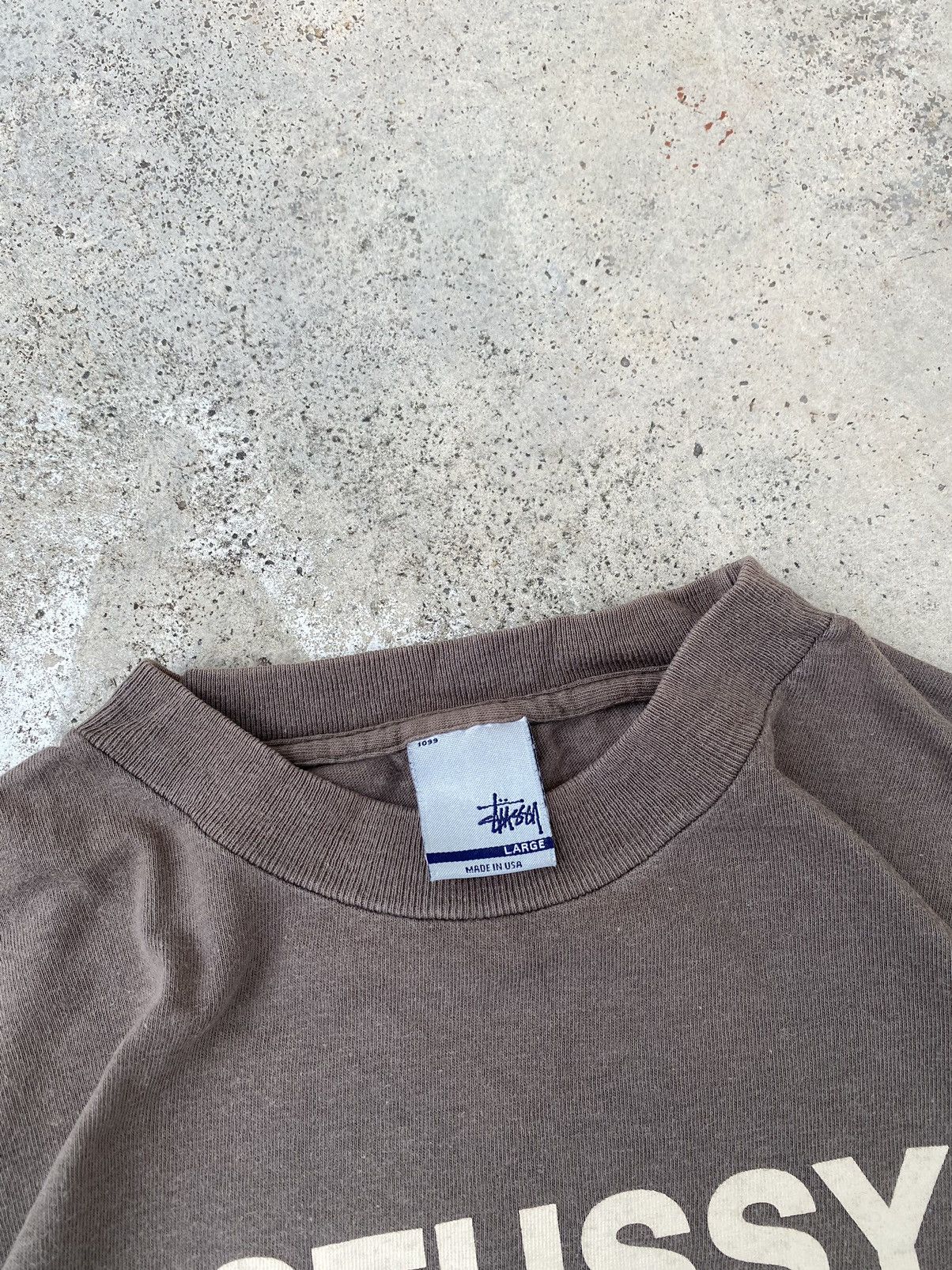 Stussy × Vintage Vintage 2000s Stussy Alias “@“ Rare Tee Size US M / EU 48-50 / 2 - 5 Thumbnail
