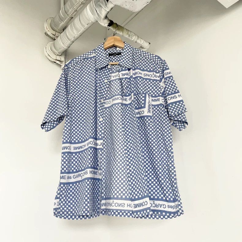 Comme des Garcons CdG Homme 2003 Archive Check Shirt Size US M / EU 48-50 / 2 - 1 Thumbnail