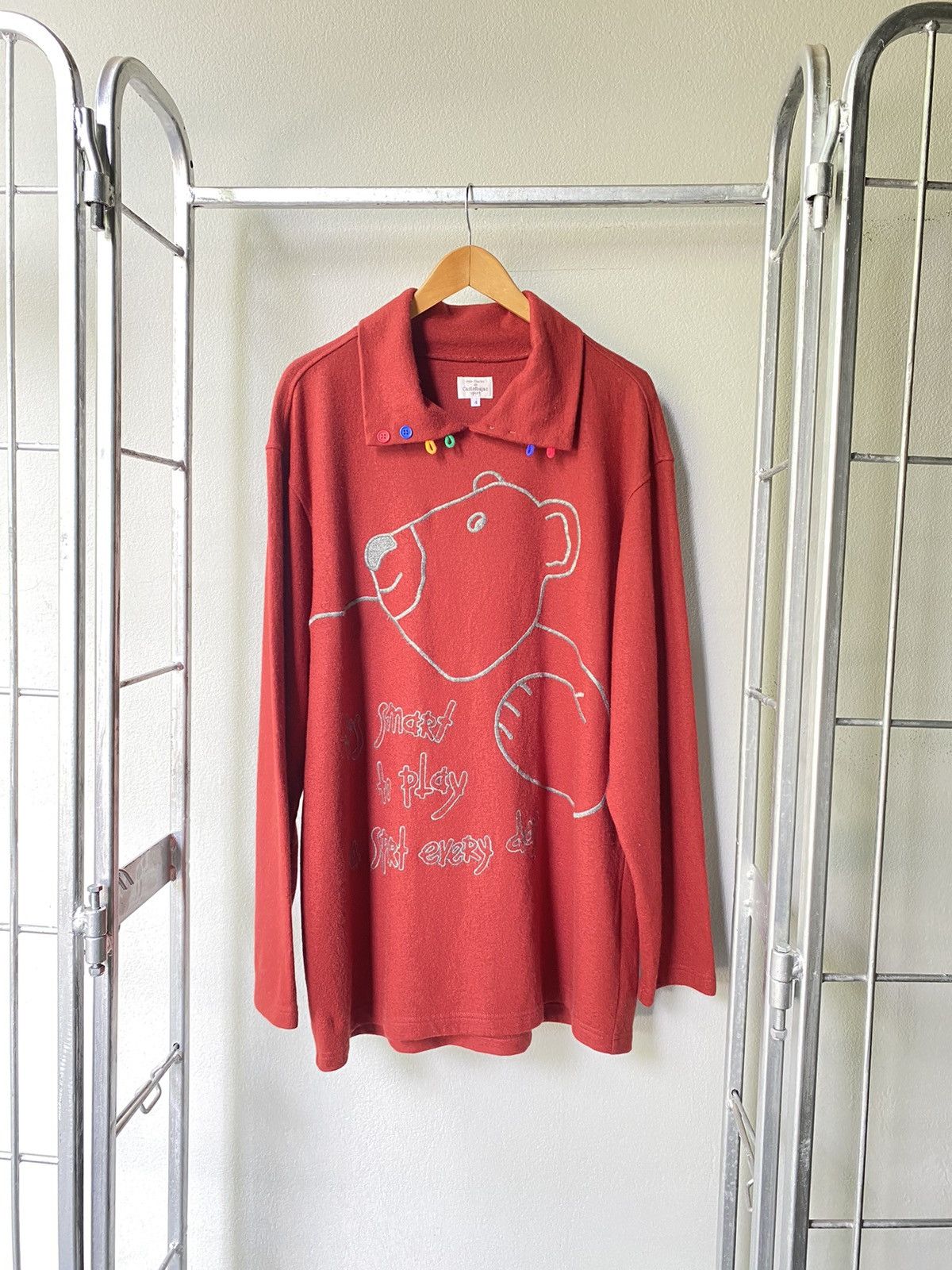 Jean Charles De Castelbajac Castelbajac red sweater Size ONE SIZE - 2 Thumbnail