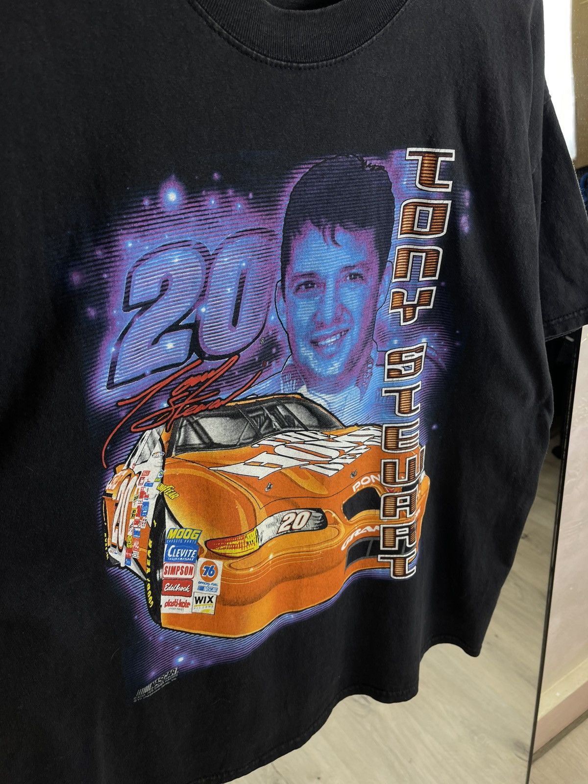 Vintage Vintage Tony Stewart NASCAR Home Depot Graphic Racing Tee Size US L / EU 52-54 / 3 - 2 Thumbnail