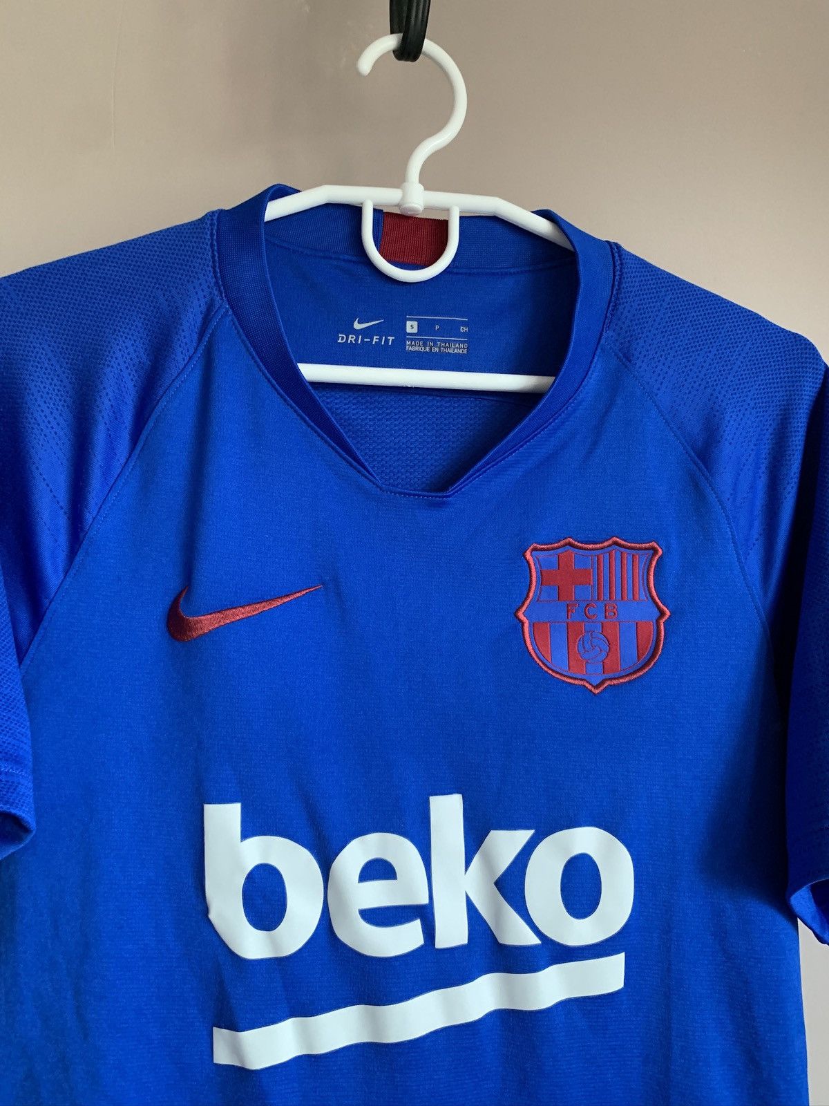 Nike Barcelona 2019 Training Football Shirt Nike Soccer Jersey S Size US S / EU 44-46 / 1 - 5 Thumbnail
