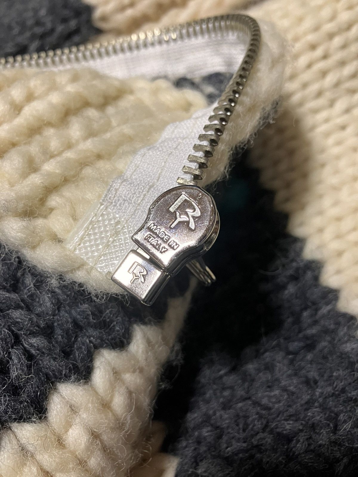 Other A-Z Collection × Flyer Hooks Hand-Knit Jacket Raccagni Zip Size US M / EU 48-50 / 2 - 7 Thumbnail