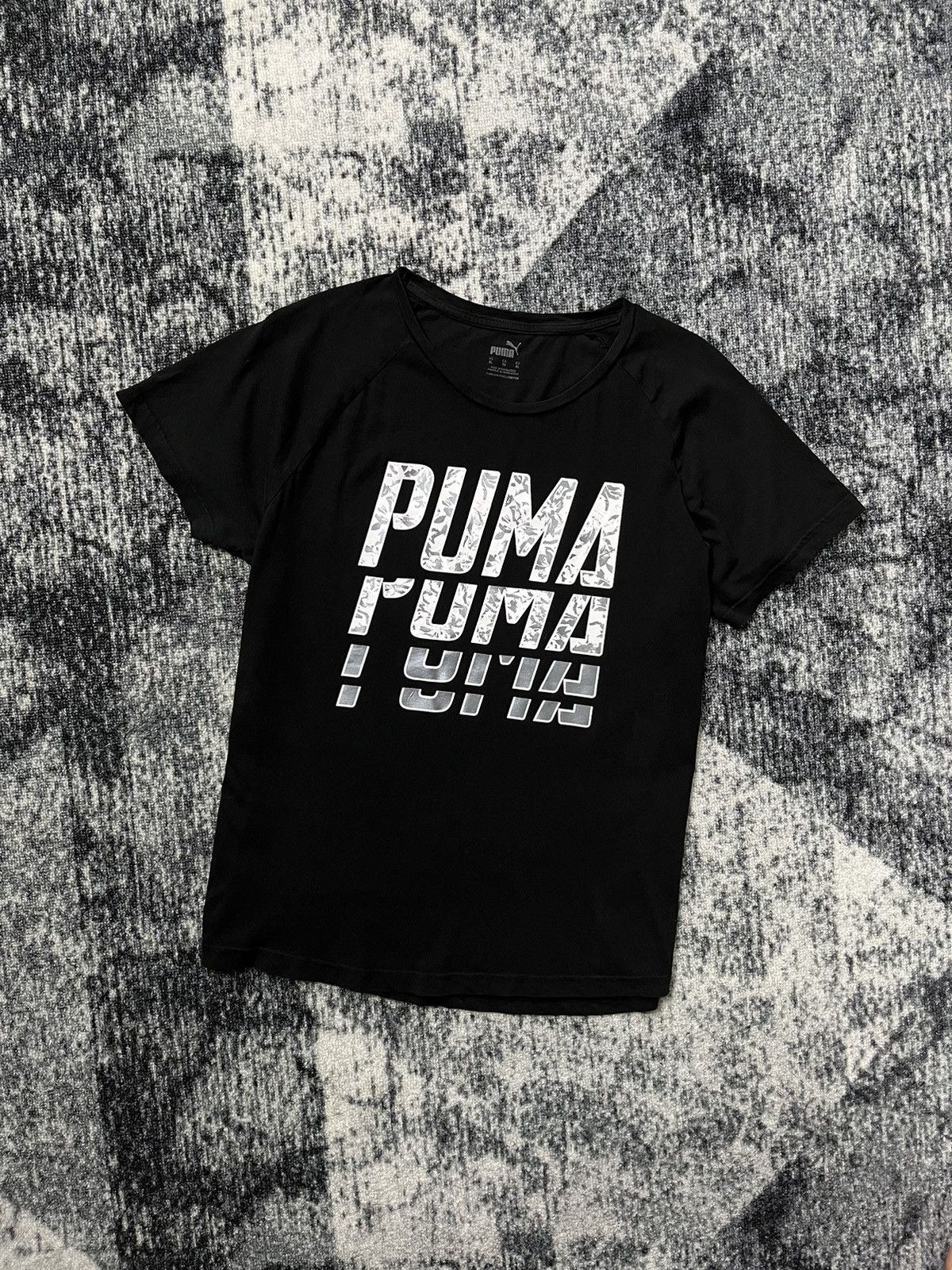 Puma Vintage Puma T Shirt Big Logo Sportswear Size XL / US 12-14 / IT 48-50 - 1 Thumbnail