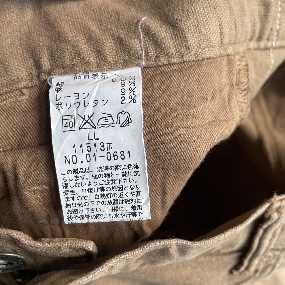 Designer × Johnbull × Vintage 🔥Vintage John Bull Seven Pockets Tactical Cargo Pants Size US 35 - 10 Thumbnail