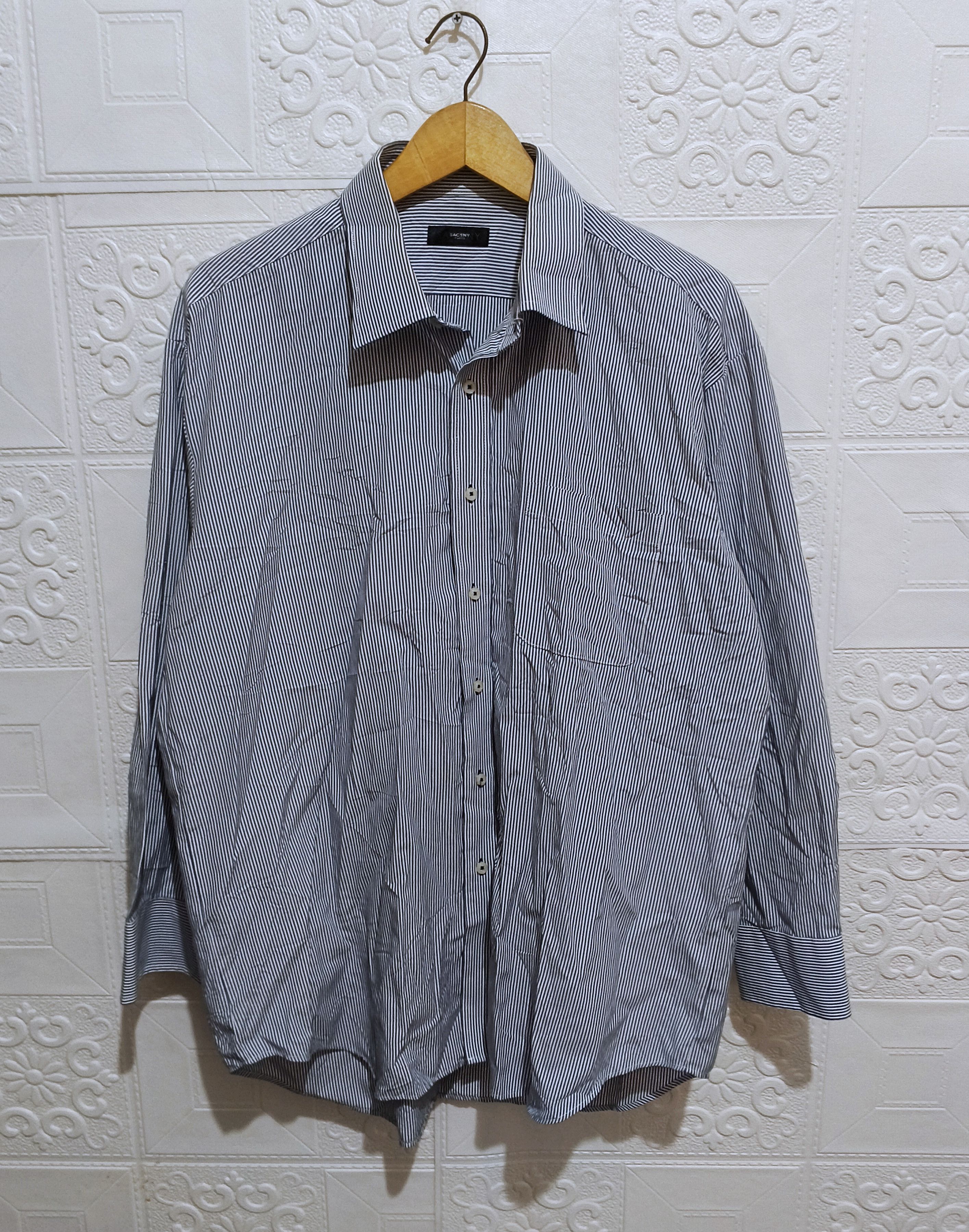 Yohji Yamamoto SACSNY Y'SACCS BY YOHJI YAMAMOTO BUTTON SHIRT Size US L / EU 52-54 / 3 - 1 Thumbnail