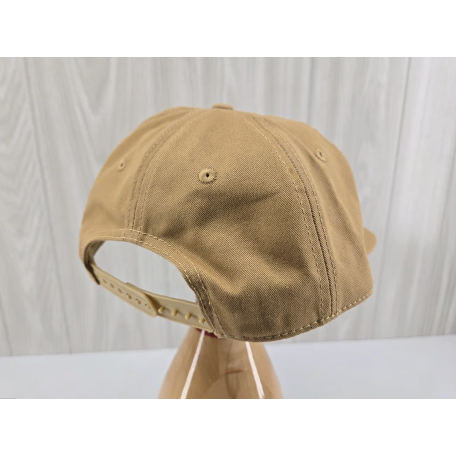 Vintage Miller High Life Hat Cap Snap Back Brown Khaki Rope Trucker Logo Beer Adult Mens Mens Cap Hat Time 80s Retro Size ONE SIZE - 6 Thumbnail