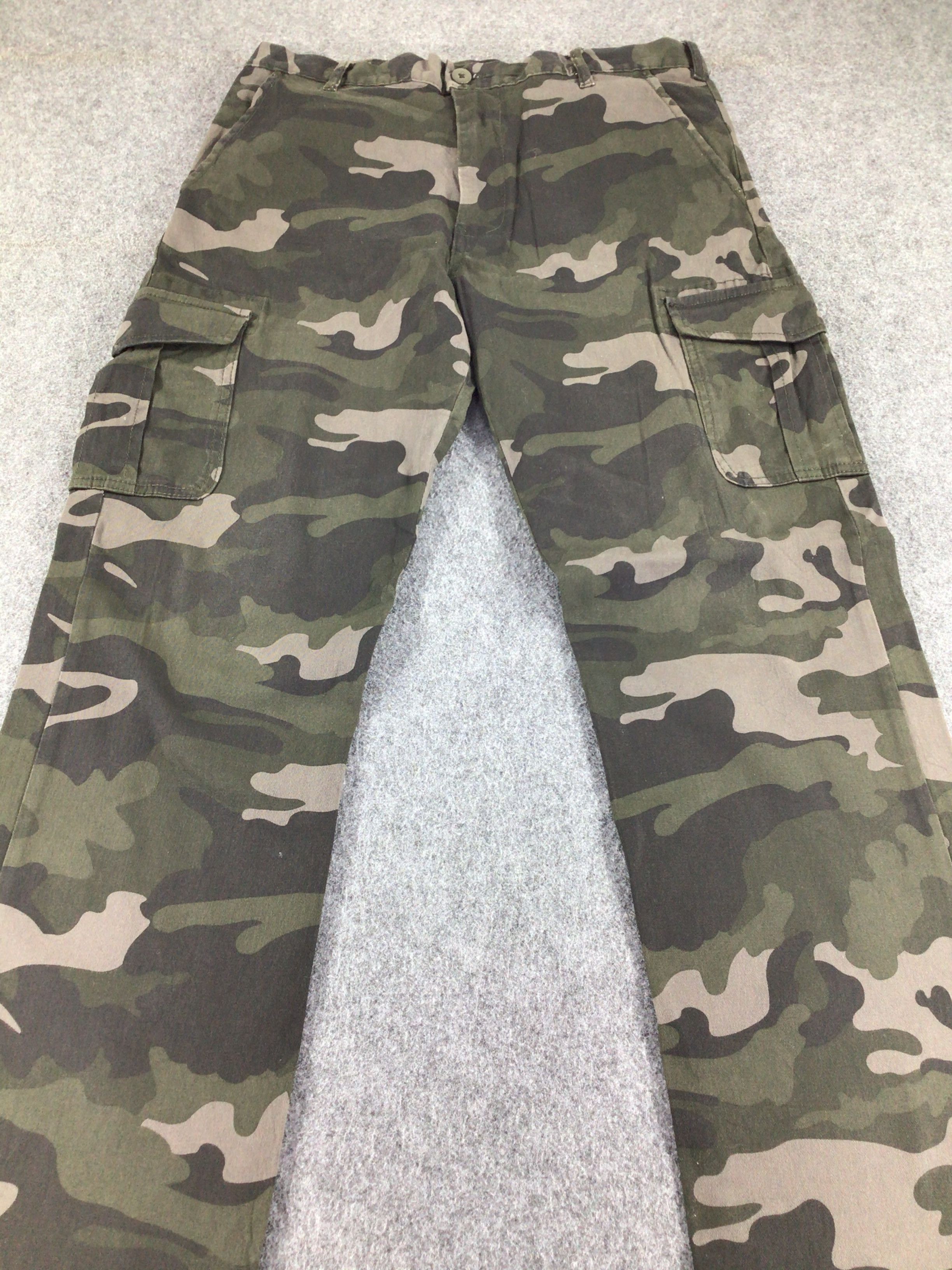Japanese Brand Troy Bros Camo Cargo Pant -J147 Size US 32 / EU 48 - 3 Thumbnail